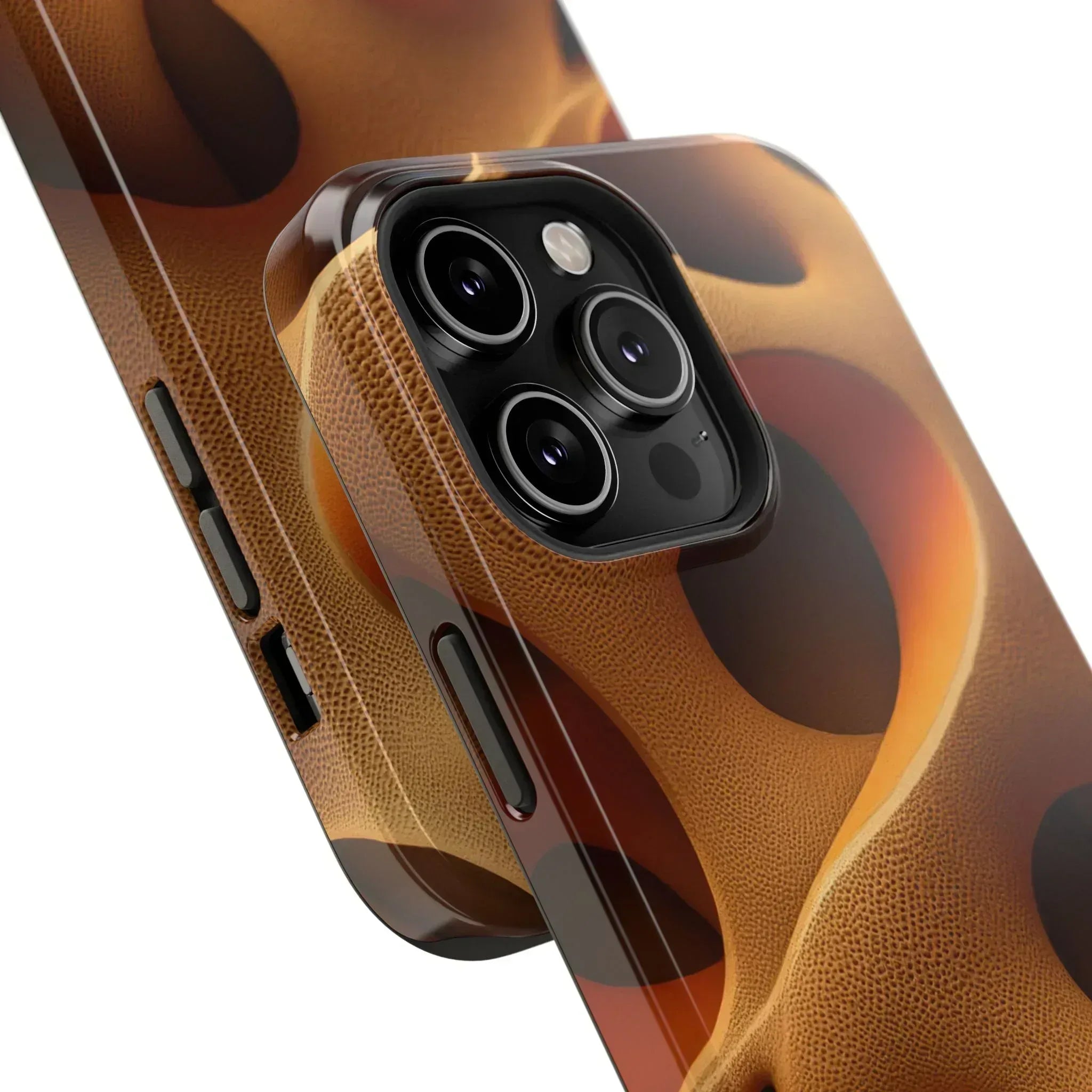 Amber Flow Phone Case for iPhone 11-17 and Galaxy S21-S22 - KARARMDESIGN