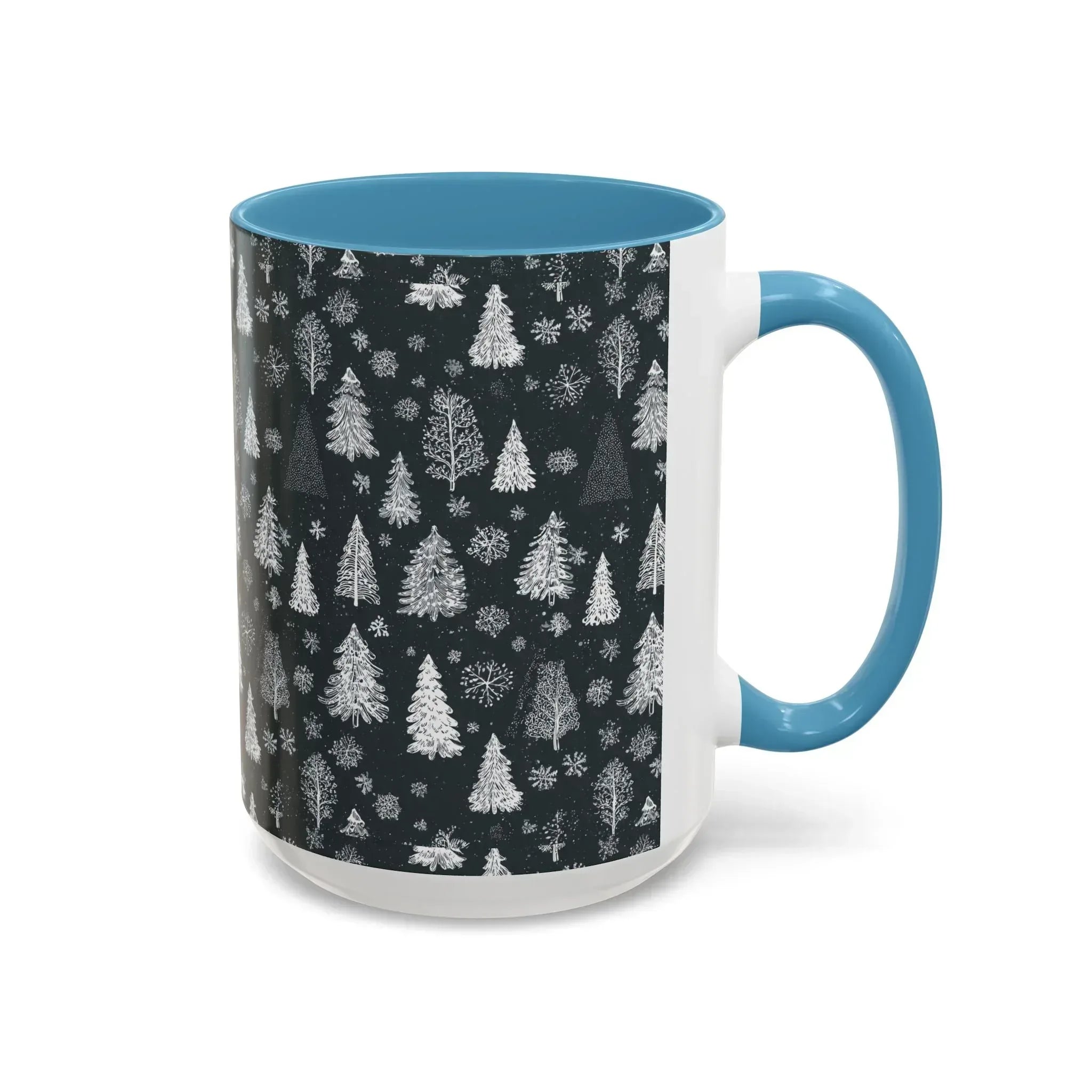 Christmas Tree Pattern Mug (11, 15oz) - KARARMDESIGN