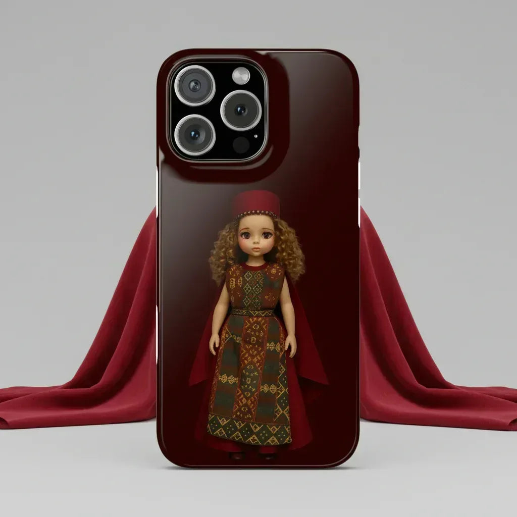 Armenian Doll Phone Case for iPhone 11-17 - KARARMDESIGN