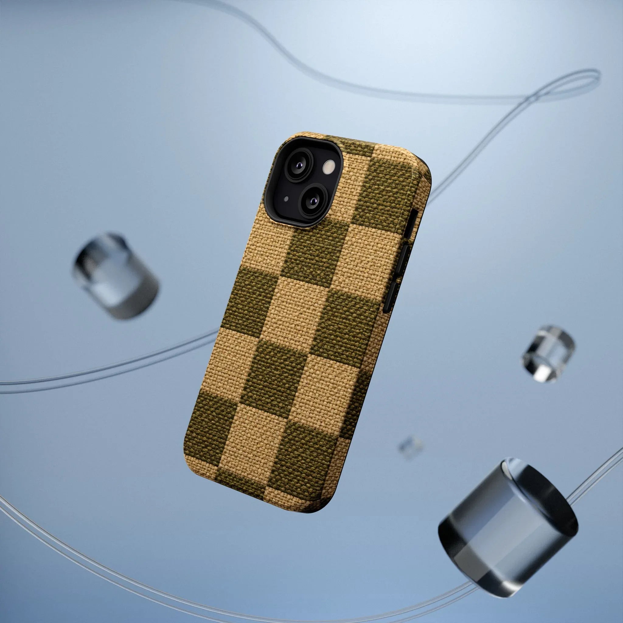 Rustic Woven Phone Case for iPhone 11-17 and Galaxy S21-S22 - KARARMDESIGN