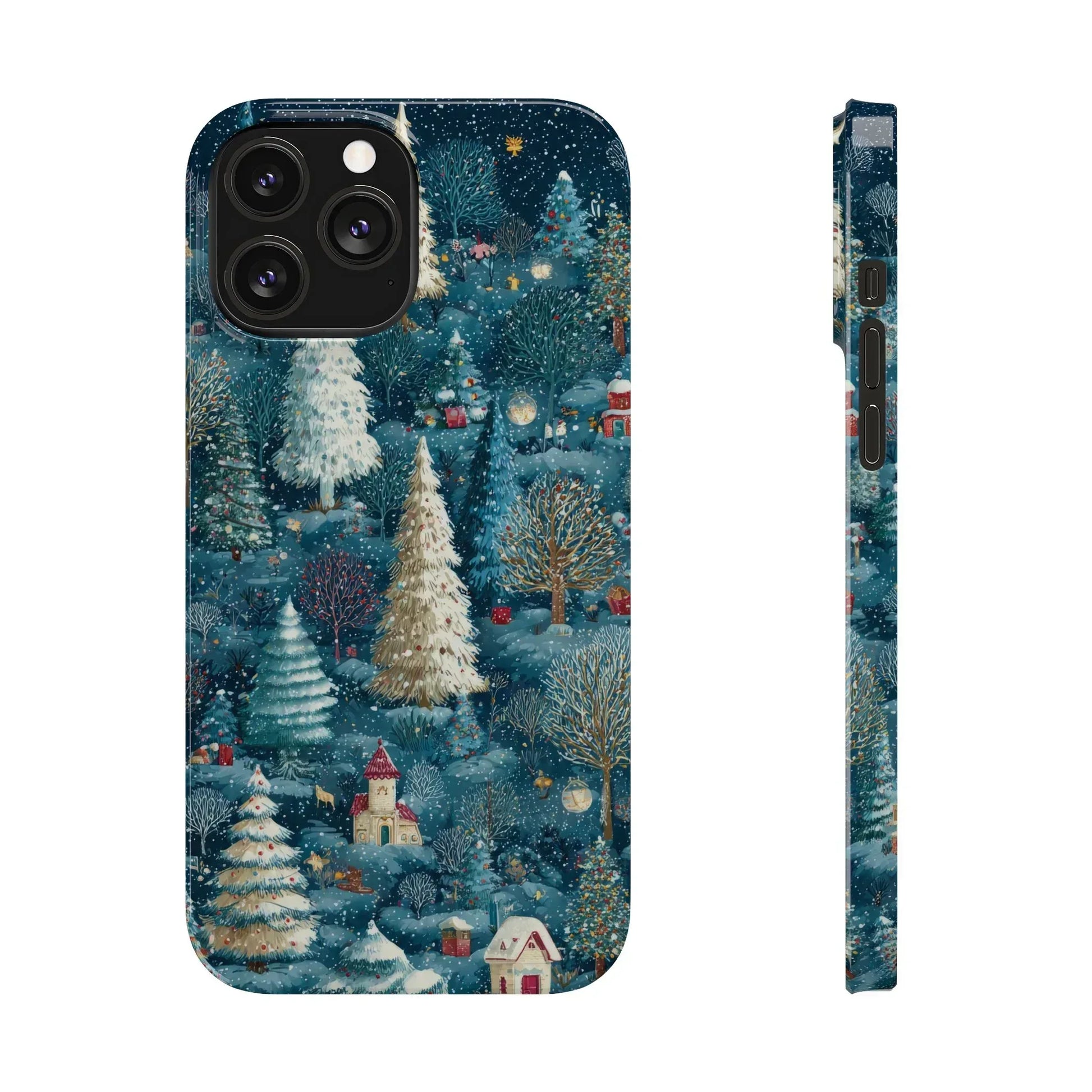 Frosty Forest Phone Case for iPhone 11-17 - KARARMDESIGN