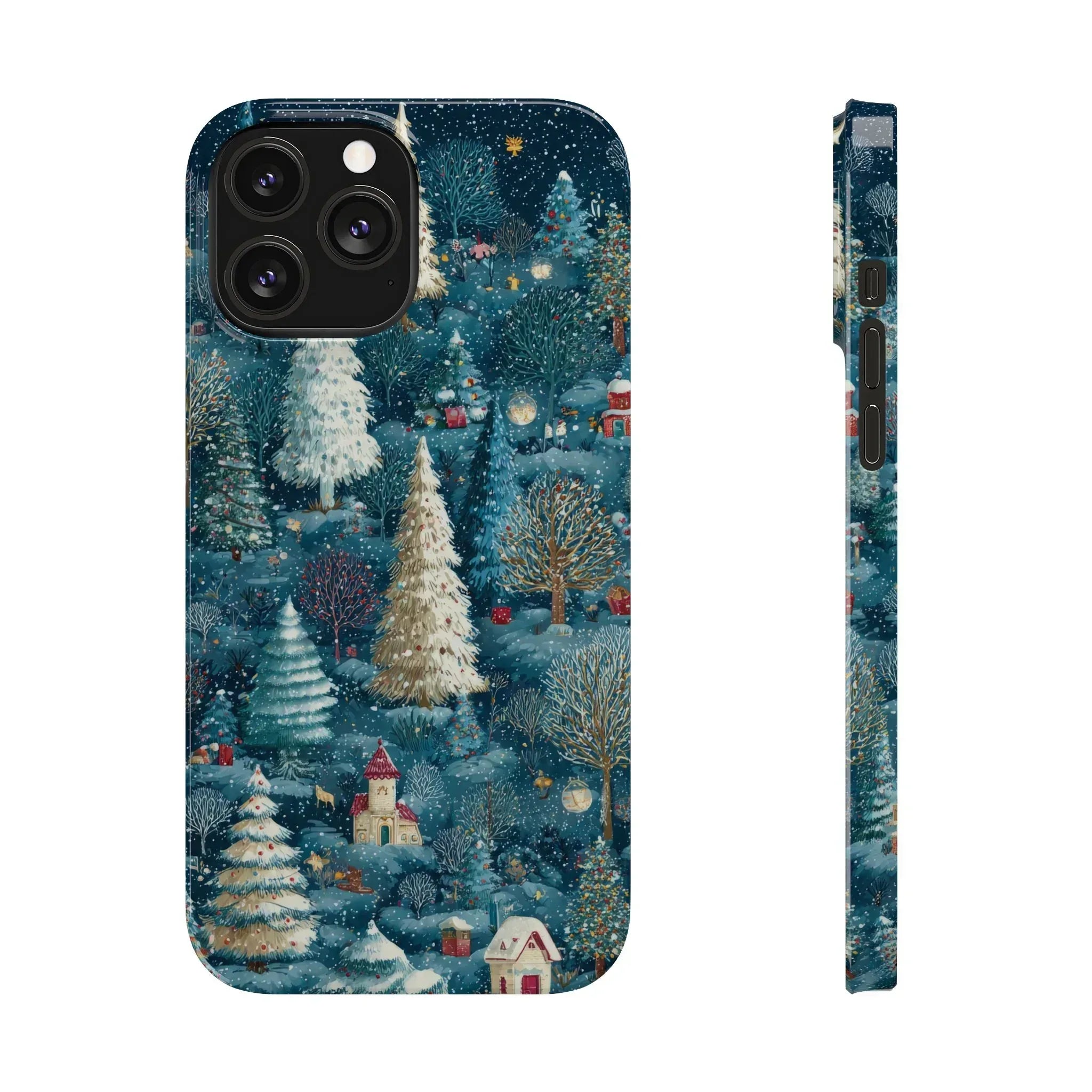 Frosty Forest Phone Case for iPhone 11-17 - KARARMDESIGN