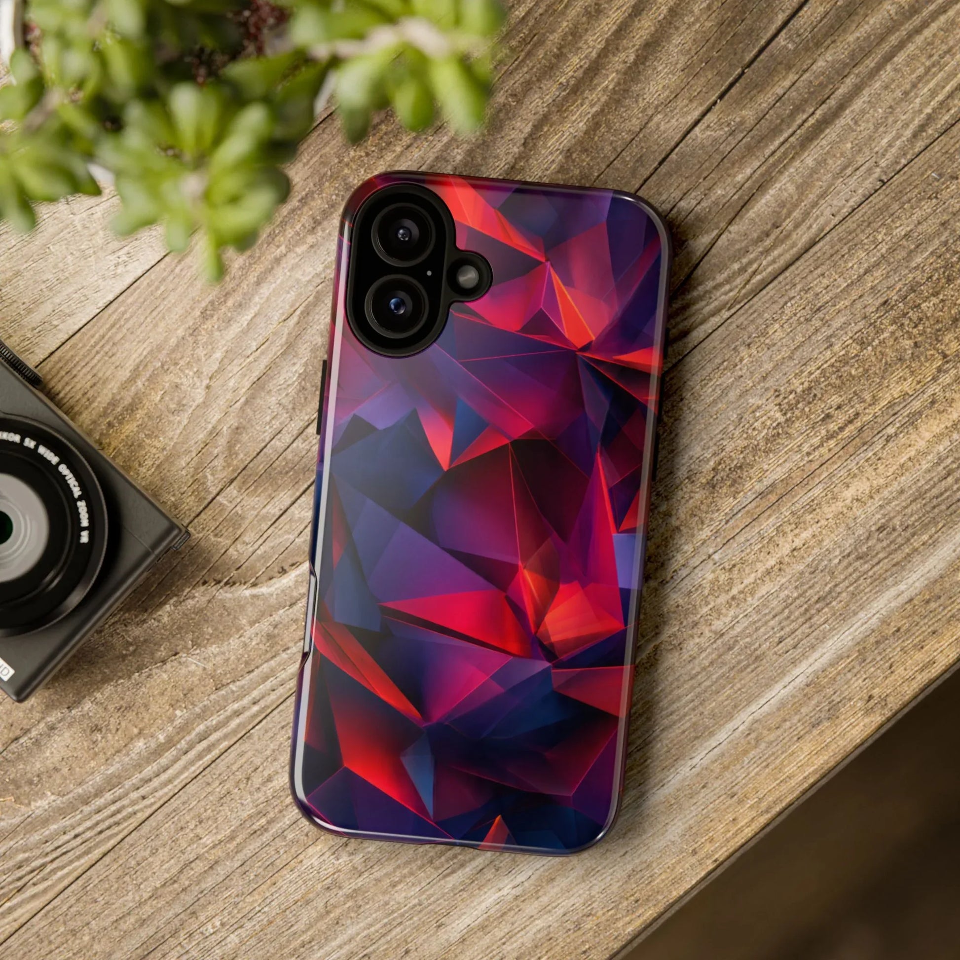 Crystalline Prism Phone Case for iPhone 8-17 and Google Pixel up to 9 - KARARMDESIGN
