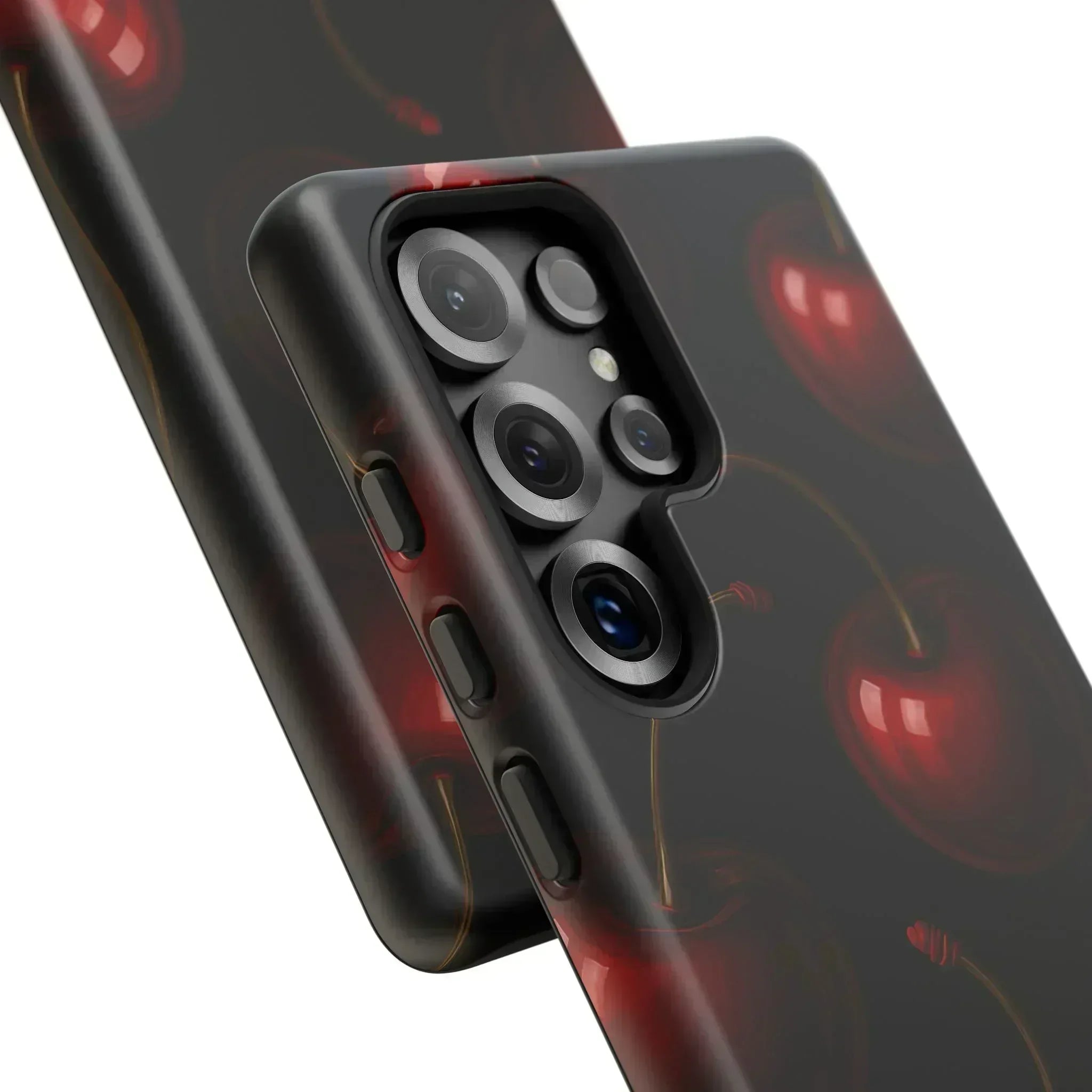 Cherry Phone Case for iPhone X-16 and Galaxy S20-S25 - KARARMDESIGN