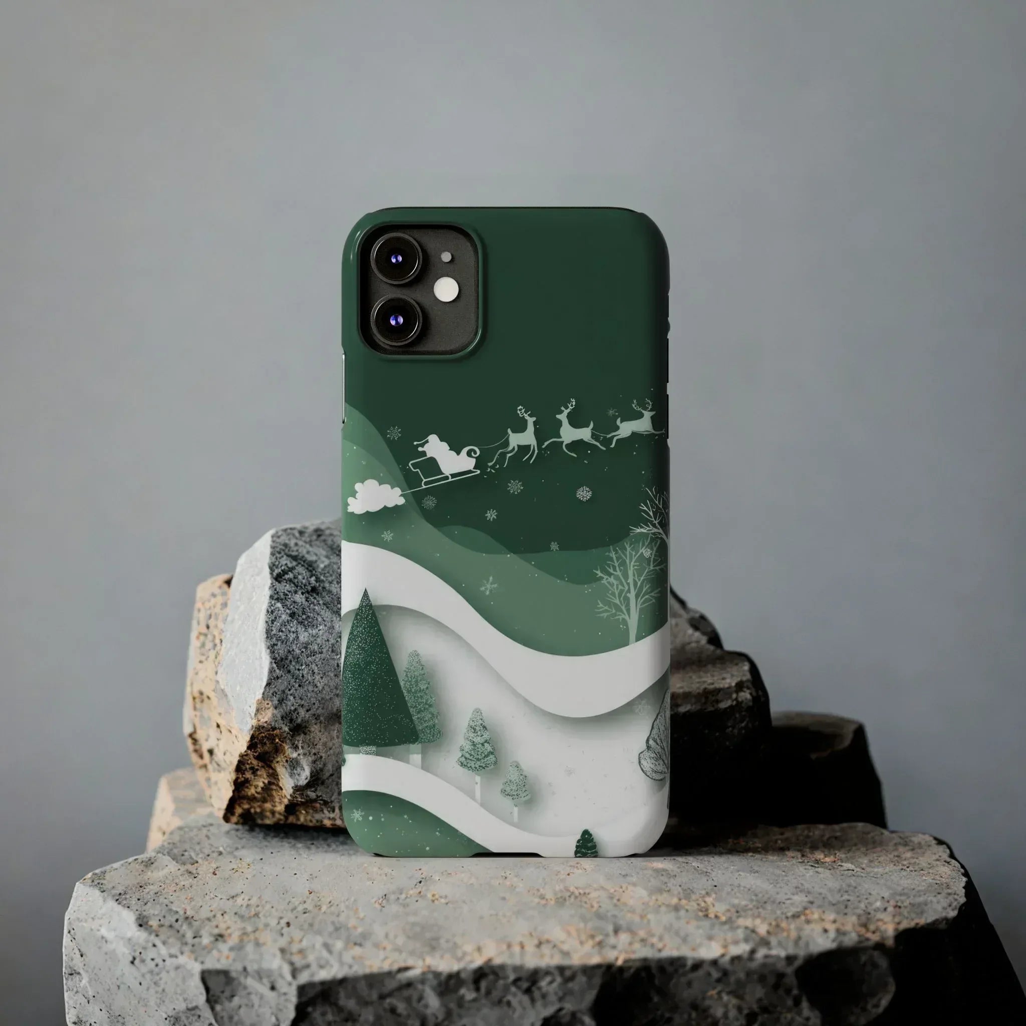 Evergreen Forest Phone Case for iPhone 11–17 - KARARMDESIGN