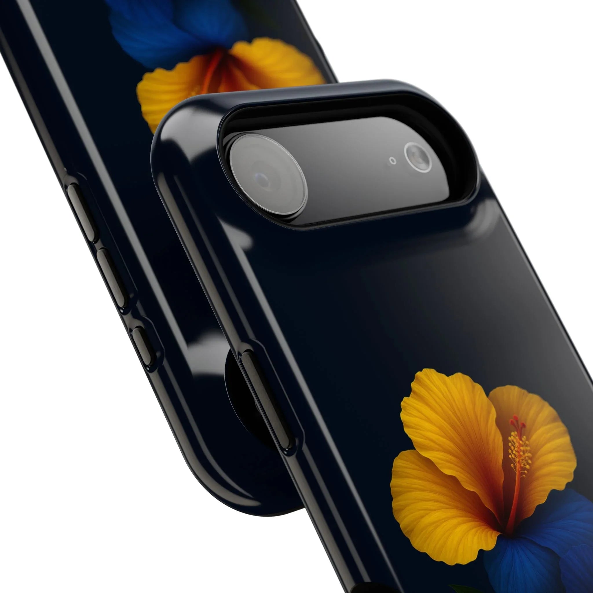Elegant Hibiscus Phone Case for iPhone 11-17 and Galaxy S21-S22 - KARARMDESIGN
