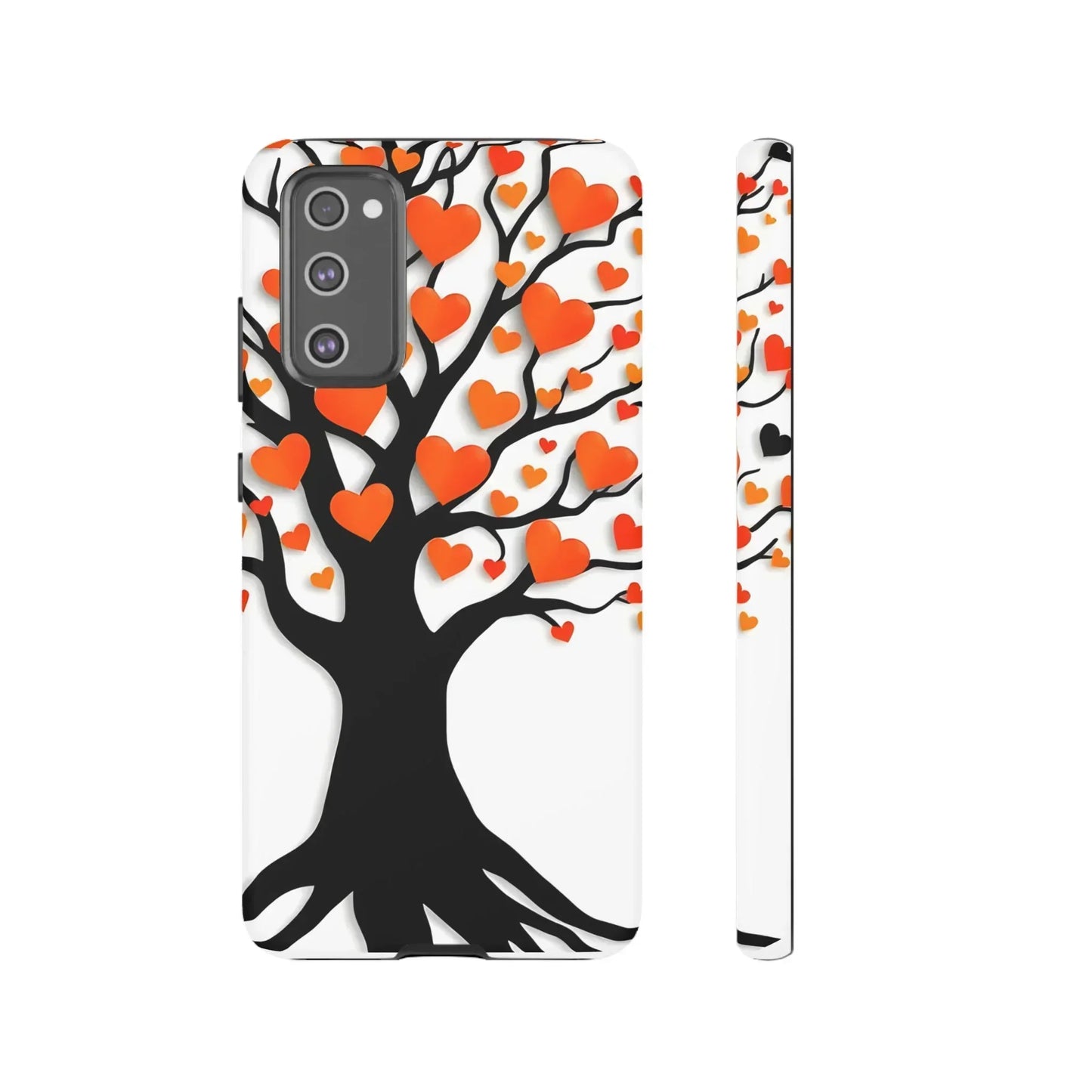 Heart Design Phone Case for iPhone 8–16 and Galaxy S10–S25 Models - KarArmDesign