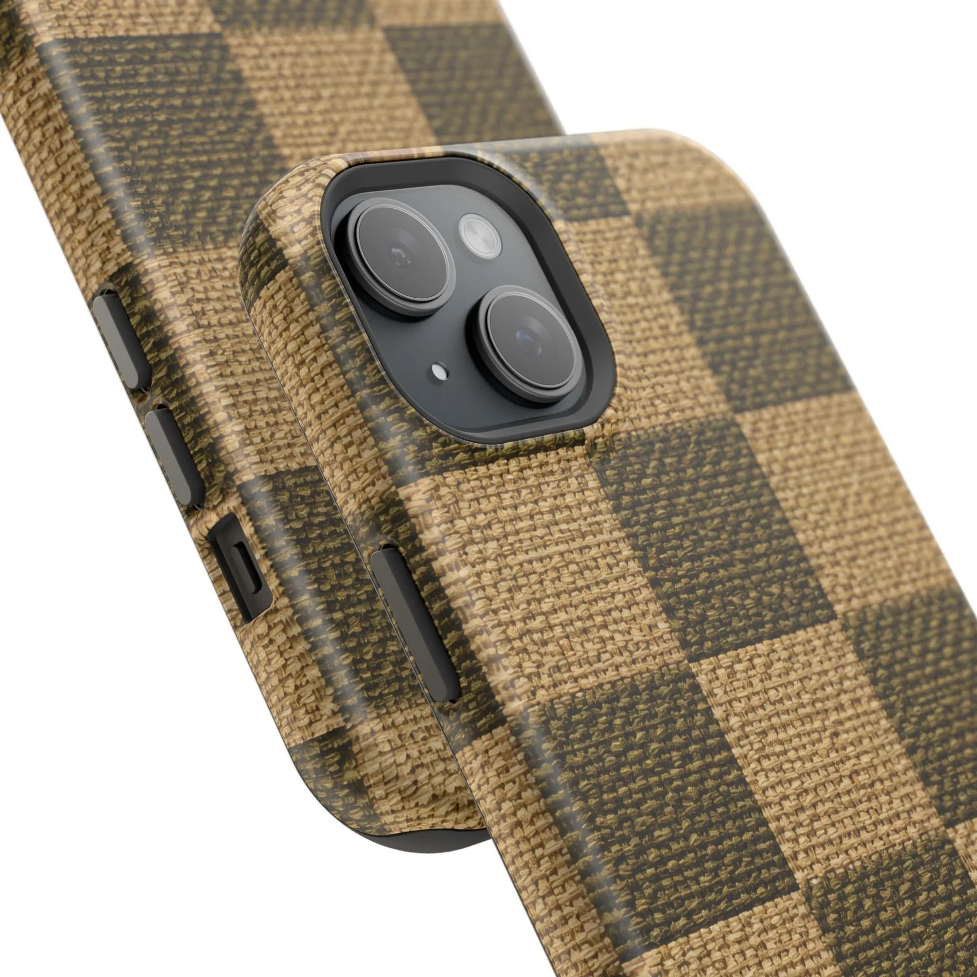 Rustic Woven Phone Case for iPhone 11-17 and Galaxy S21-S22 - KARARMDESIGN