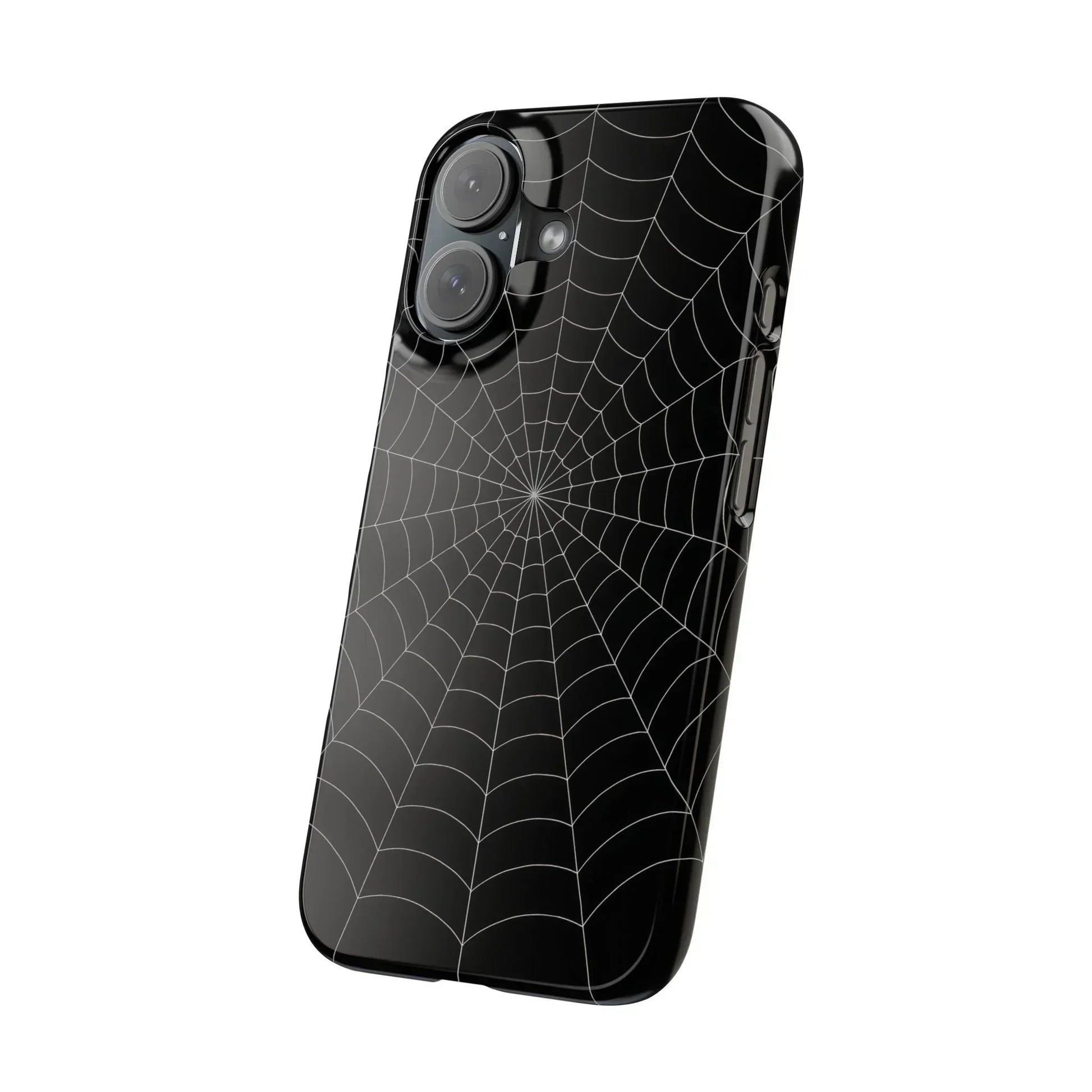 Spider Web Phone Case Slim Cases for iPhone 12-16 Models - KarArmDesign