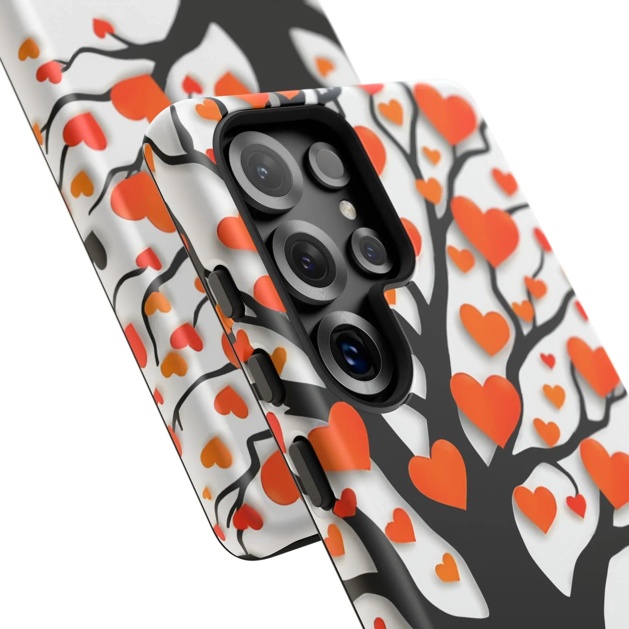 Heart Design Phone Case for iPhone 11–17 and Galaxy S20–S25 - KARARMDESIGN