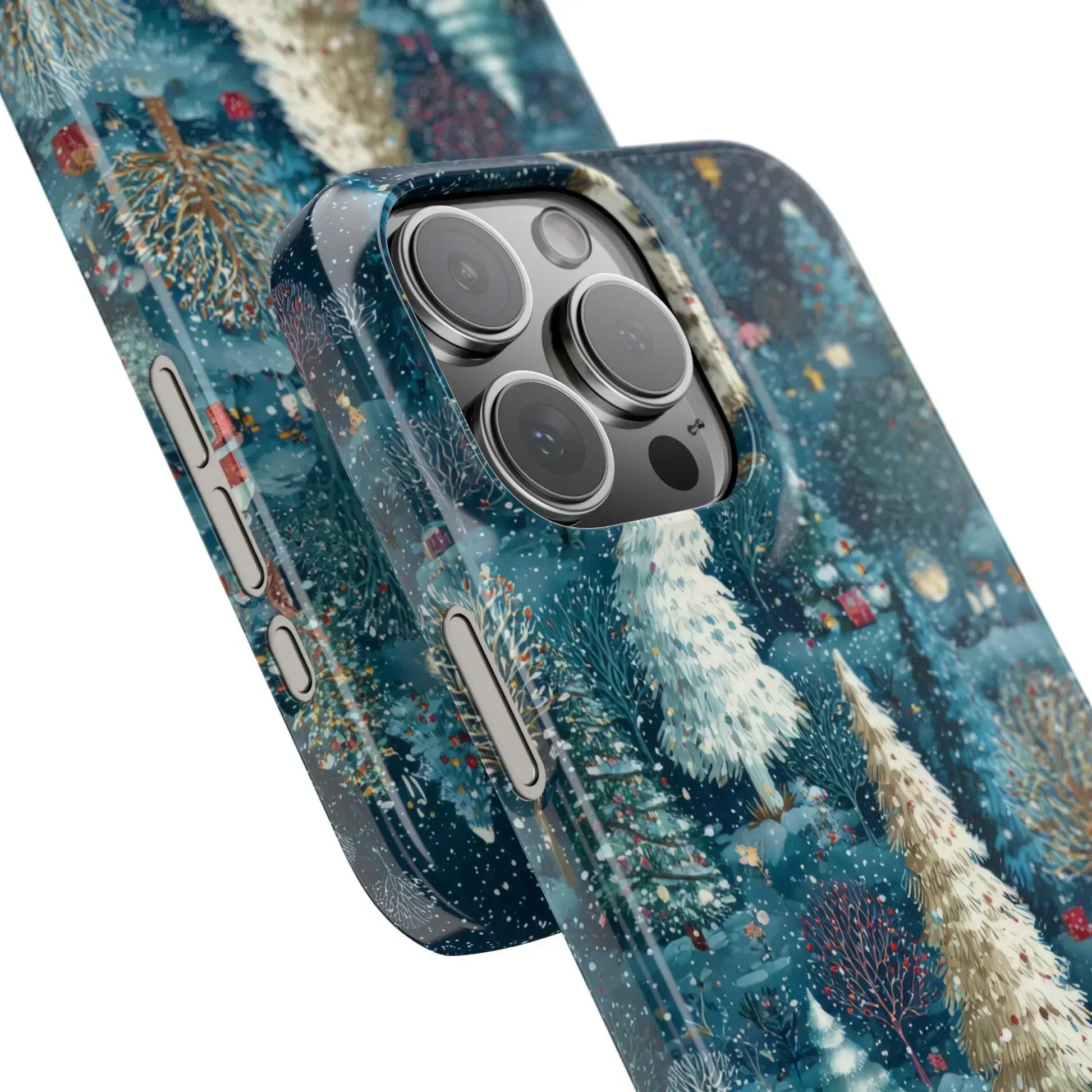 Frosty Forest Phone Case for iPhone 11-17 - KARARMDESIGN