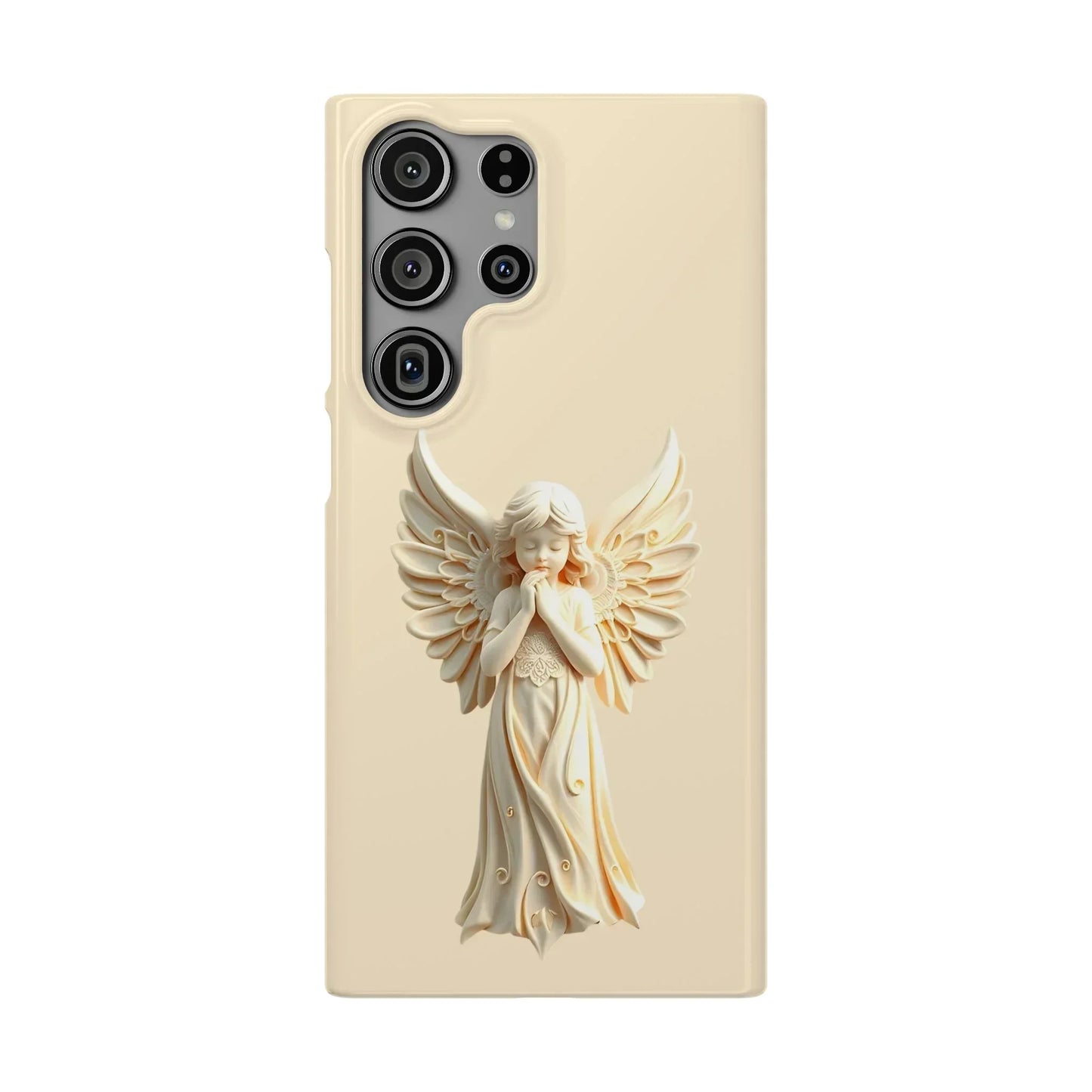 Heavenly Angel Phone Case for iPhone 7-16 and Samsung Galaxy S10-S24 Models - KarArmDesign