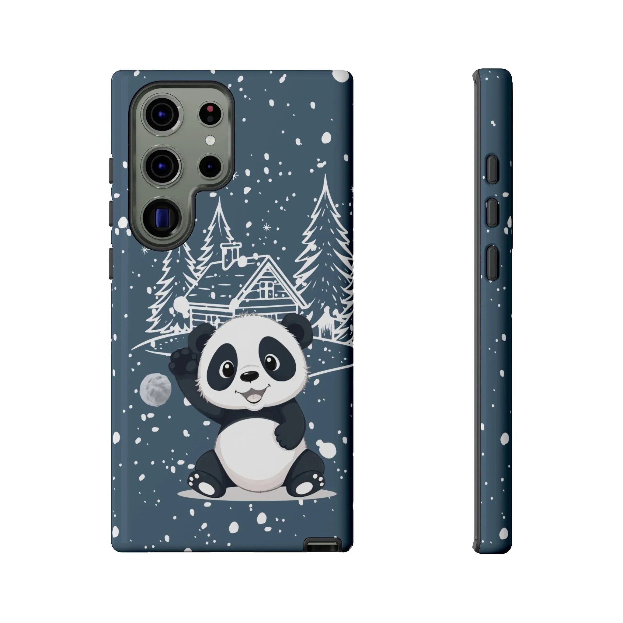 Cute Panda Phone Case for Samsung Galaxy and Google Pixel - KARARMDESIGN