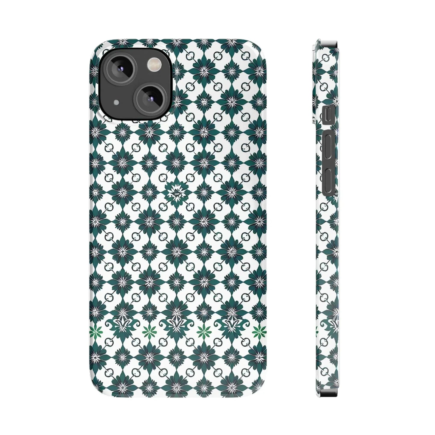 Elegant Geometric Pattern Phone Case for iPhone 7-16 Models - KarArmDesign