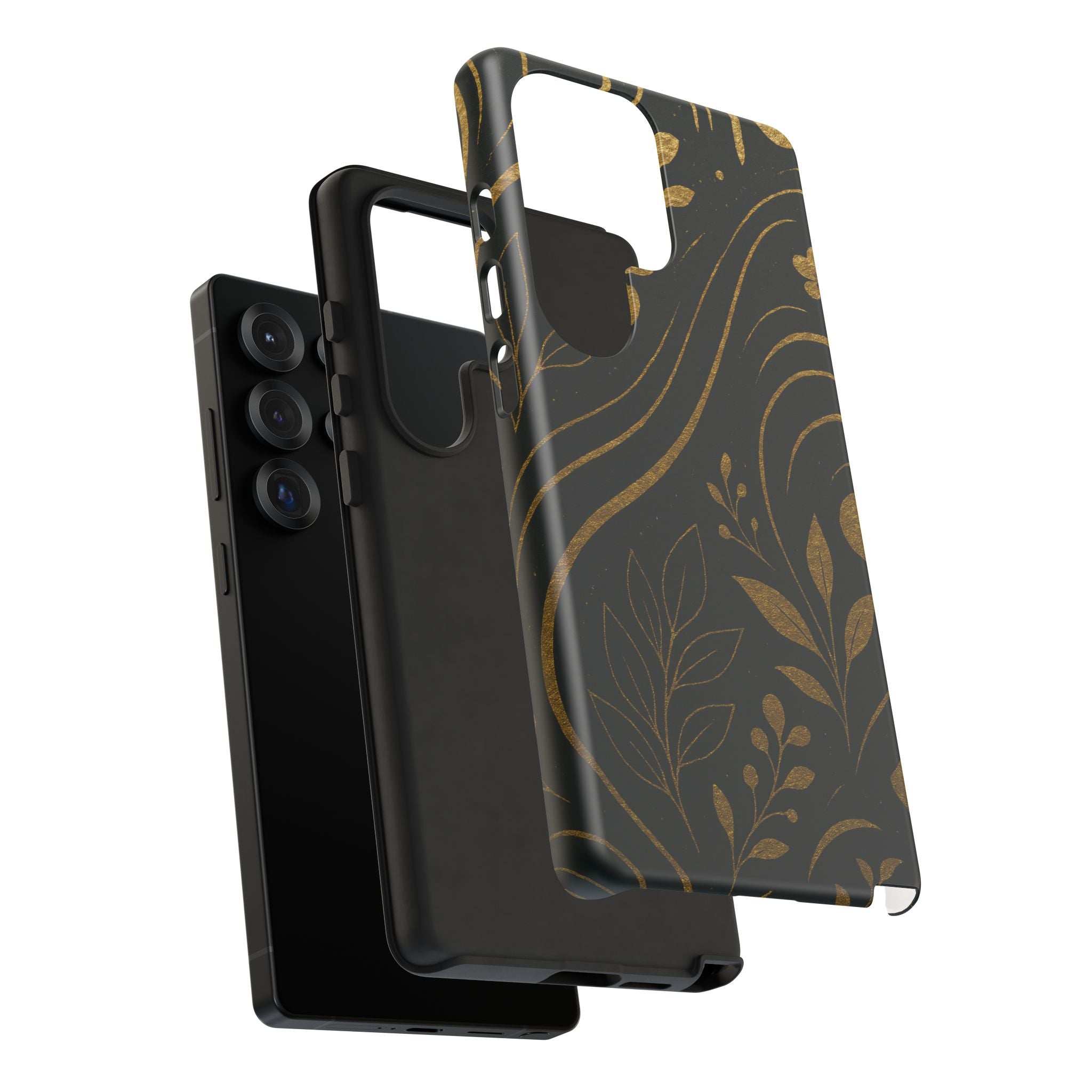 Gold Pattern Tough Phone Case for Samsung Galaxy & Google Pixel