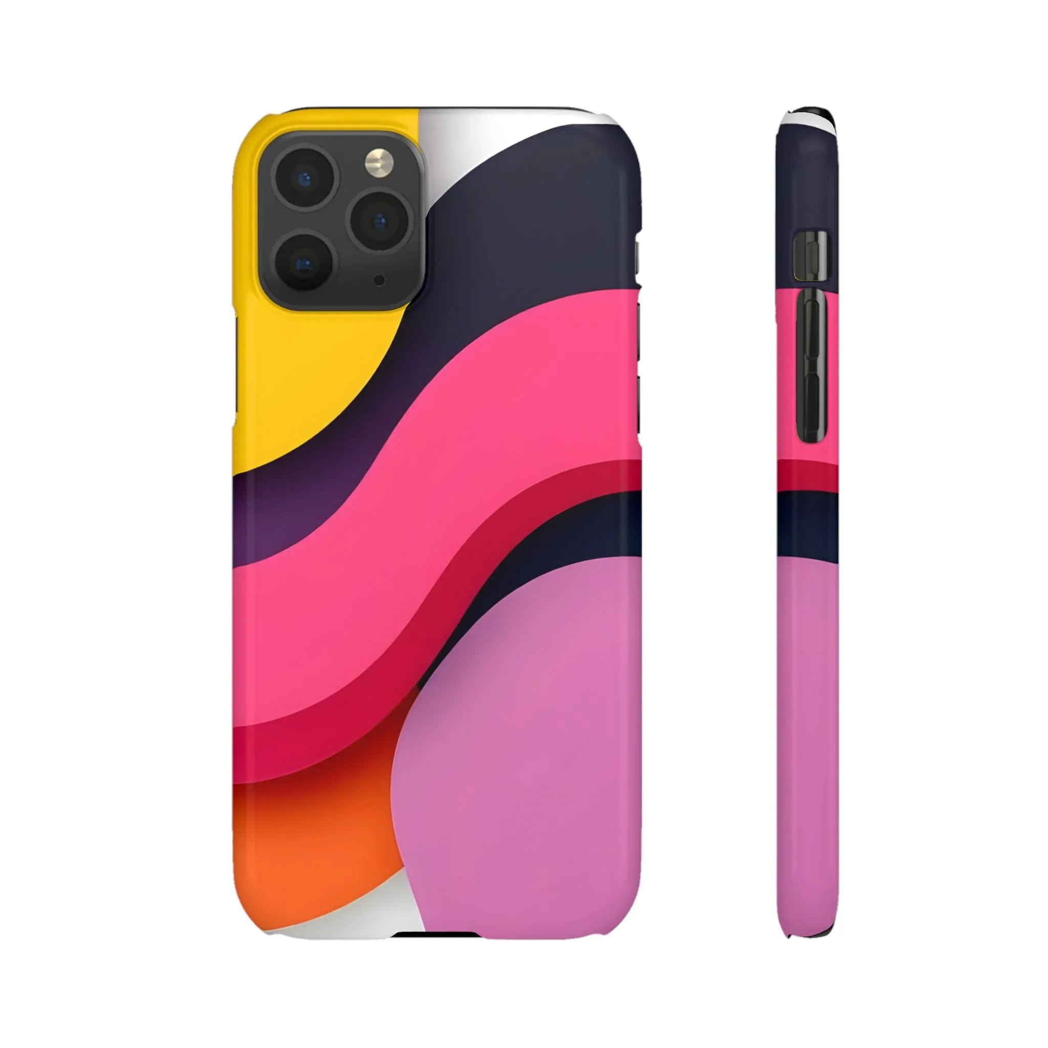 Abstract Phone Case for iPhone 11-17 and Galaxy S20-S25 - KARARMDESIGN