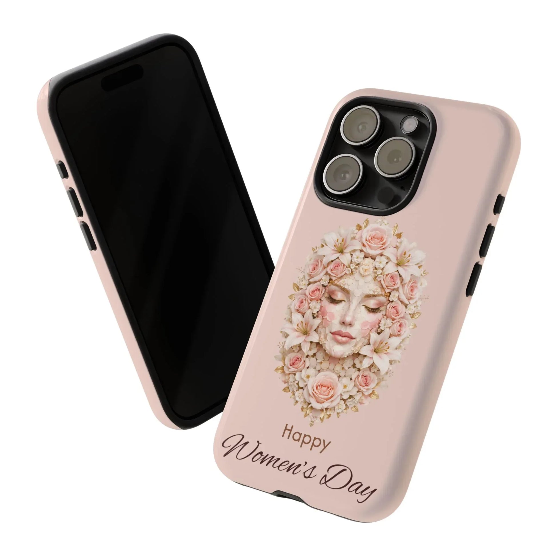 She Blooms Phone Case for iPhone 8-17 - KARARMDESIGN