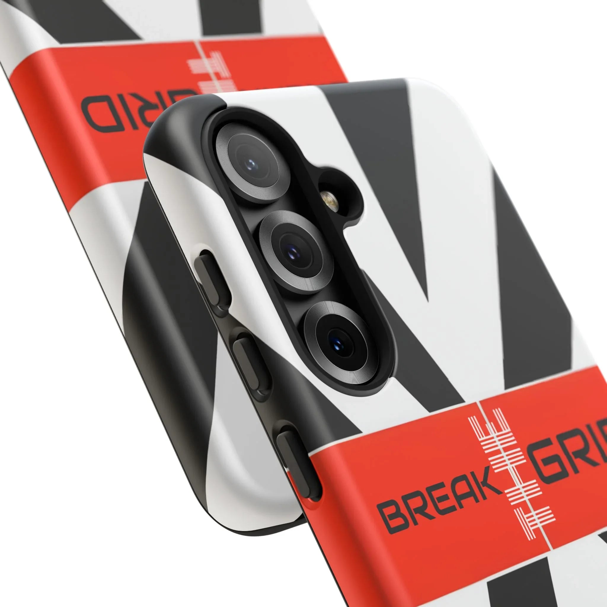 Break The Grid Phone Case for iPhone 11–16 and Galaxy S20–S25 - KARARMDESIGN