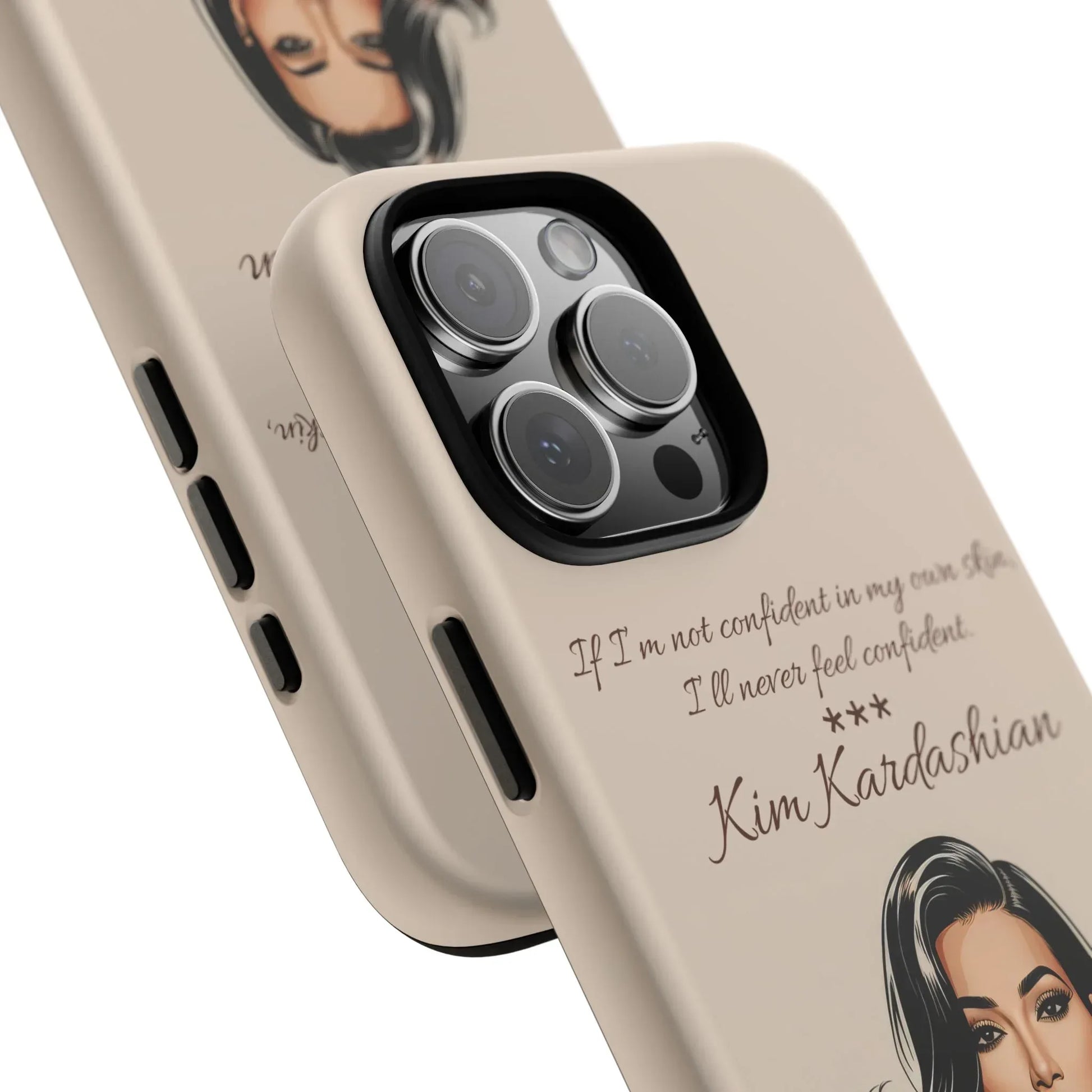 Kim Kardashian Quote Phone Case – Illustrated for iPhone 15-17 Models - KARARMDESIGN