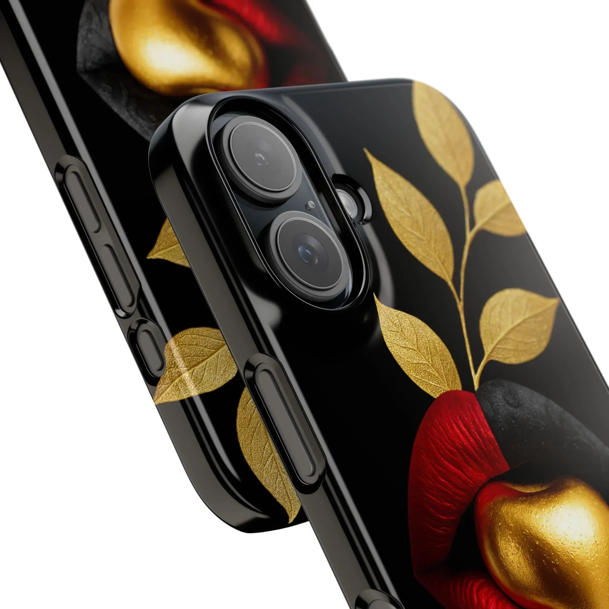 Gilded Expression Phone Case for iPhone 7-17 Models - KARARMDESIGN