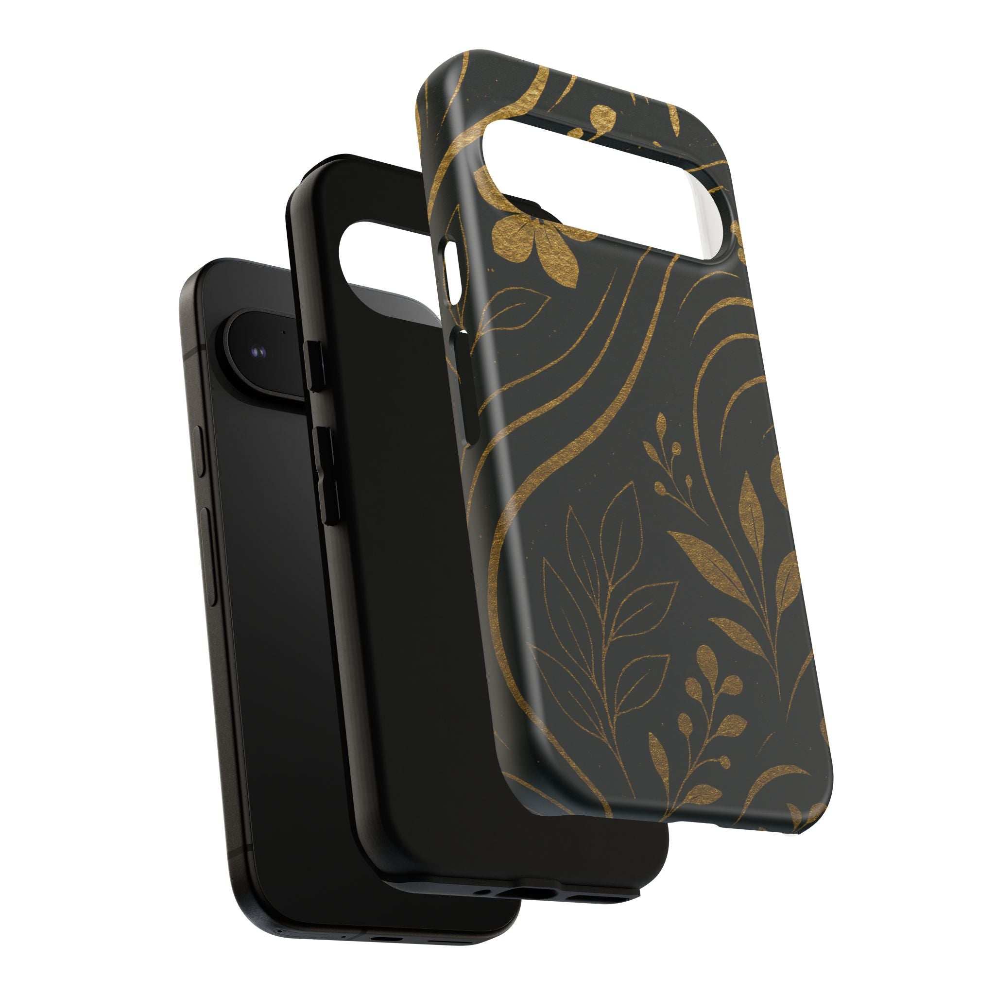 Gold Pattern Tough Phone Case for Samsung Galaxy & Google Pixel