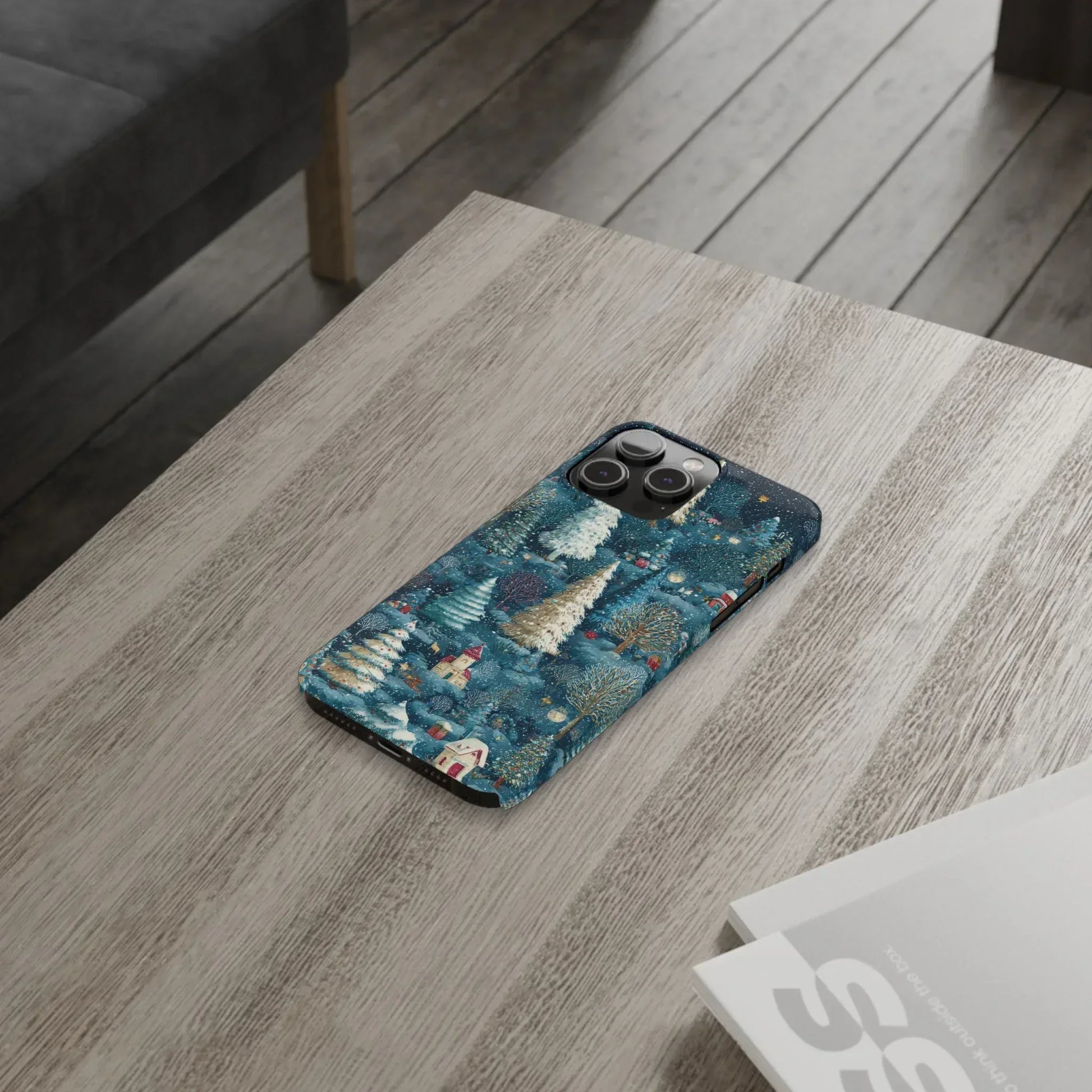 Frosty Forest Phone Case for iPhone 11-17 - KARARMDESIGN