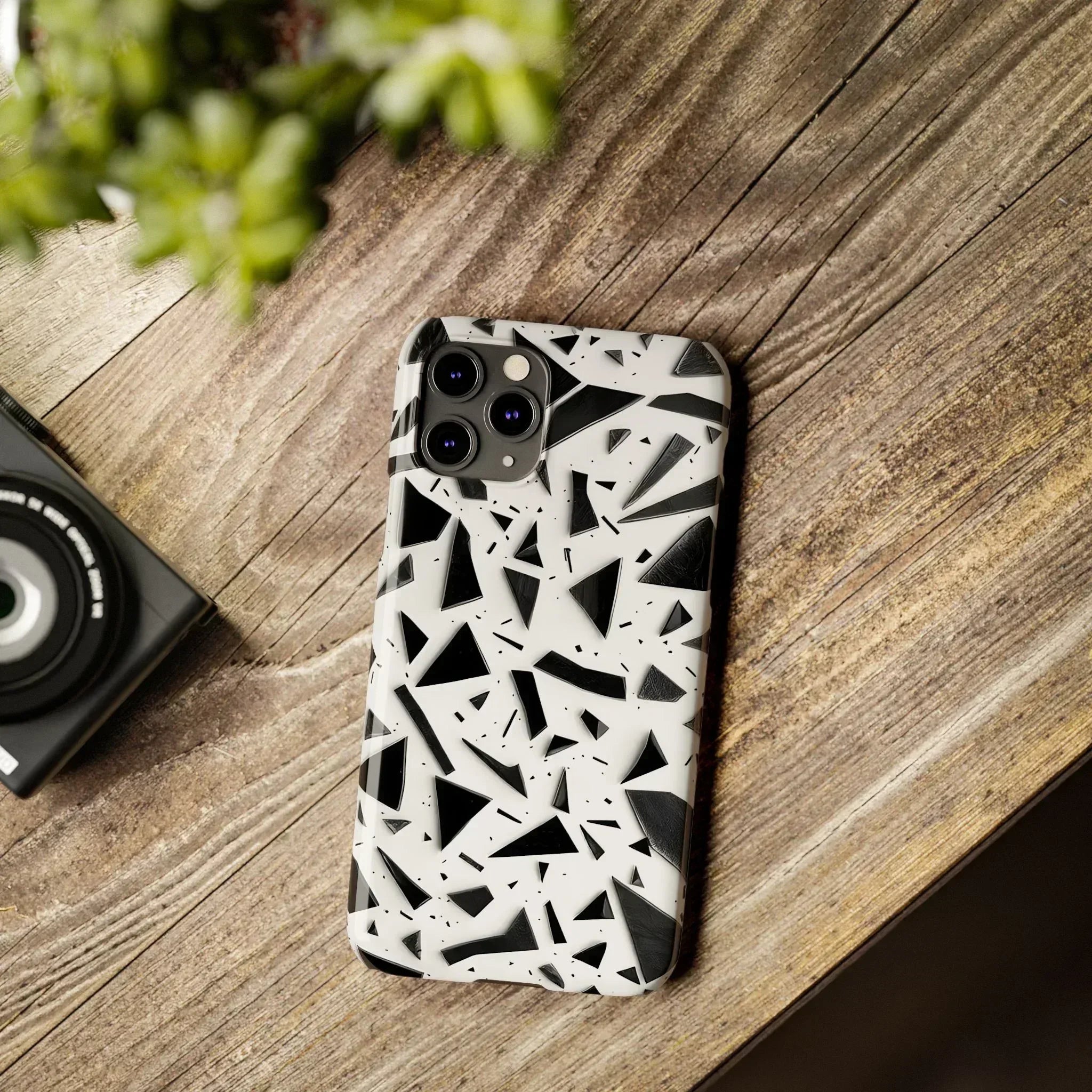 Abstract Slim Phone Case for iPhone 11-17 - KARARMDESIGN