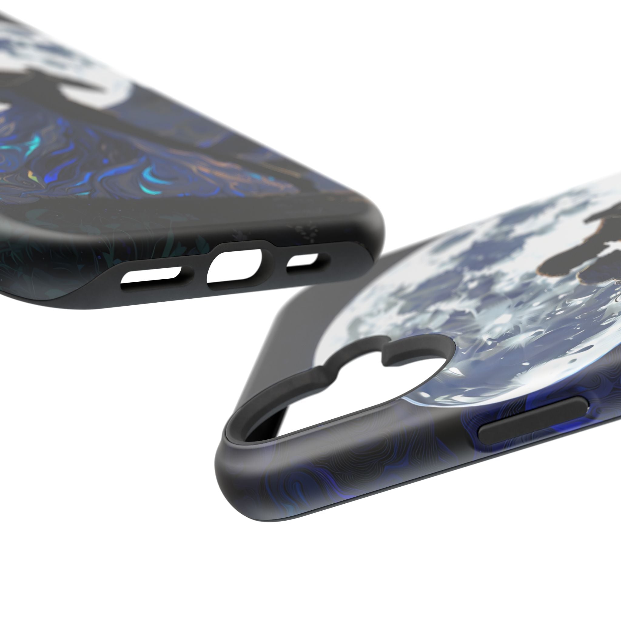 Romantic Moonlight Dance Magnetic Phone Case – iPhone 15–17 & Samsung Galaxy S26
