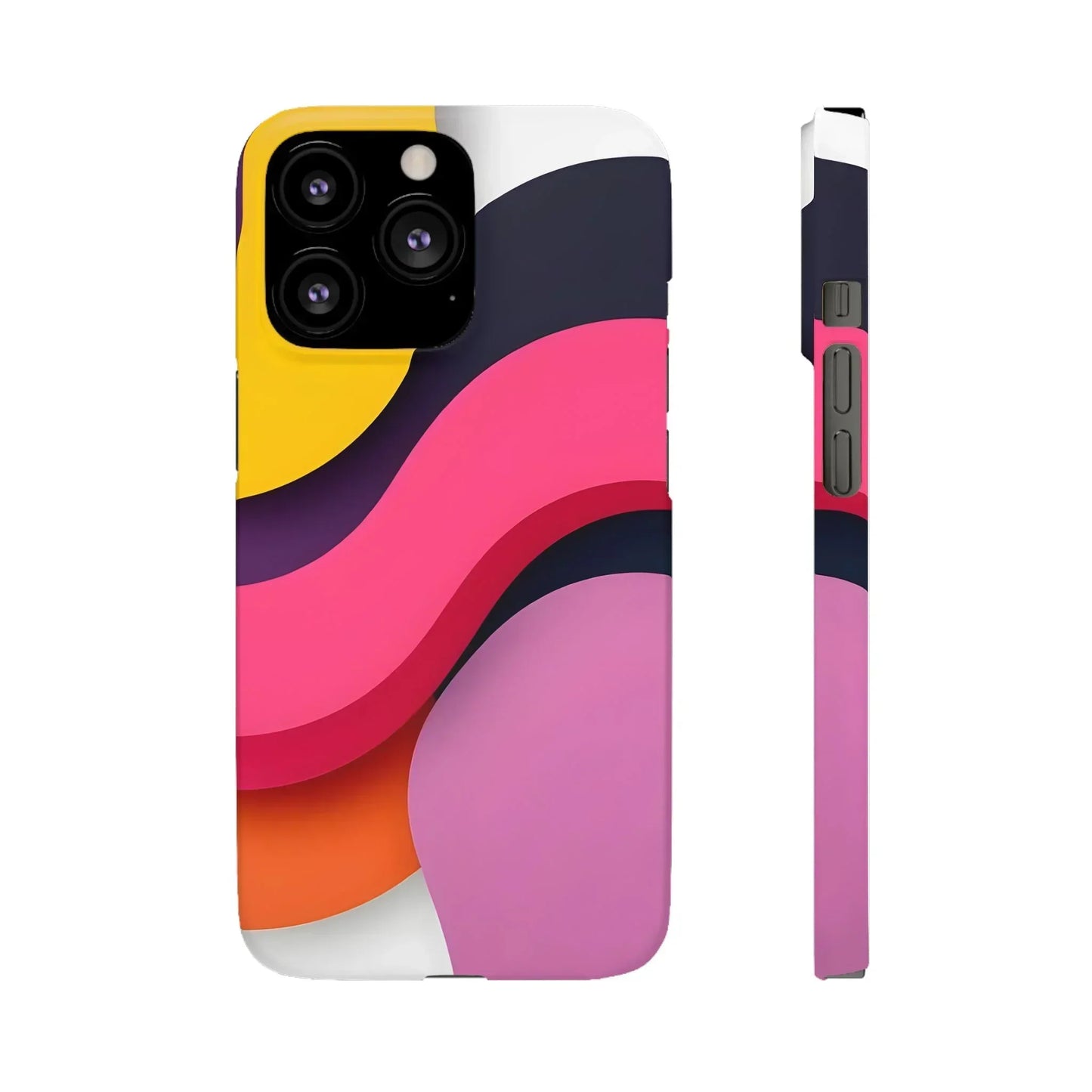 Abstract Phone Case for iPhone 7-16 and Samsung Galaxy S10-S25 Models - KarArmDesign