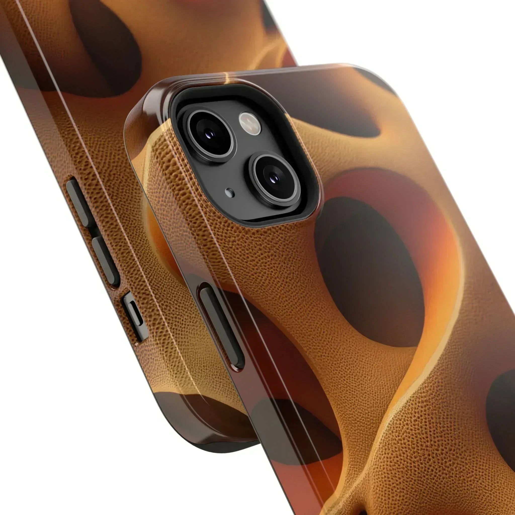 Amber Flow Phone Case for iPhone 11-17 and Galaxy S21-S22 - KARARMDESIGN