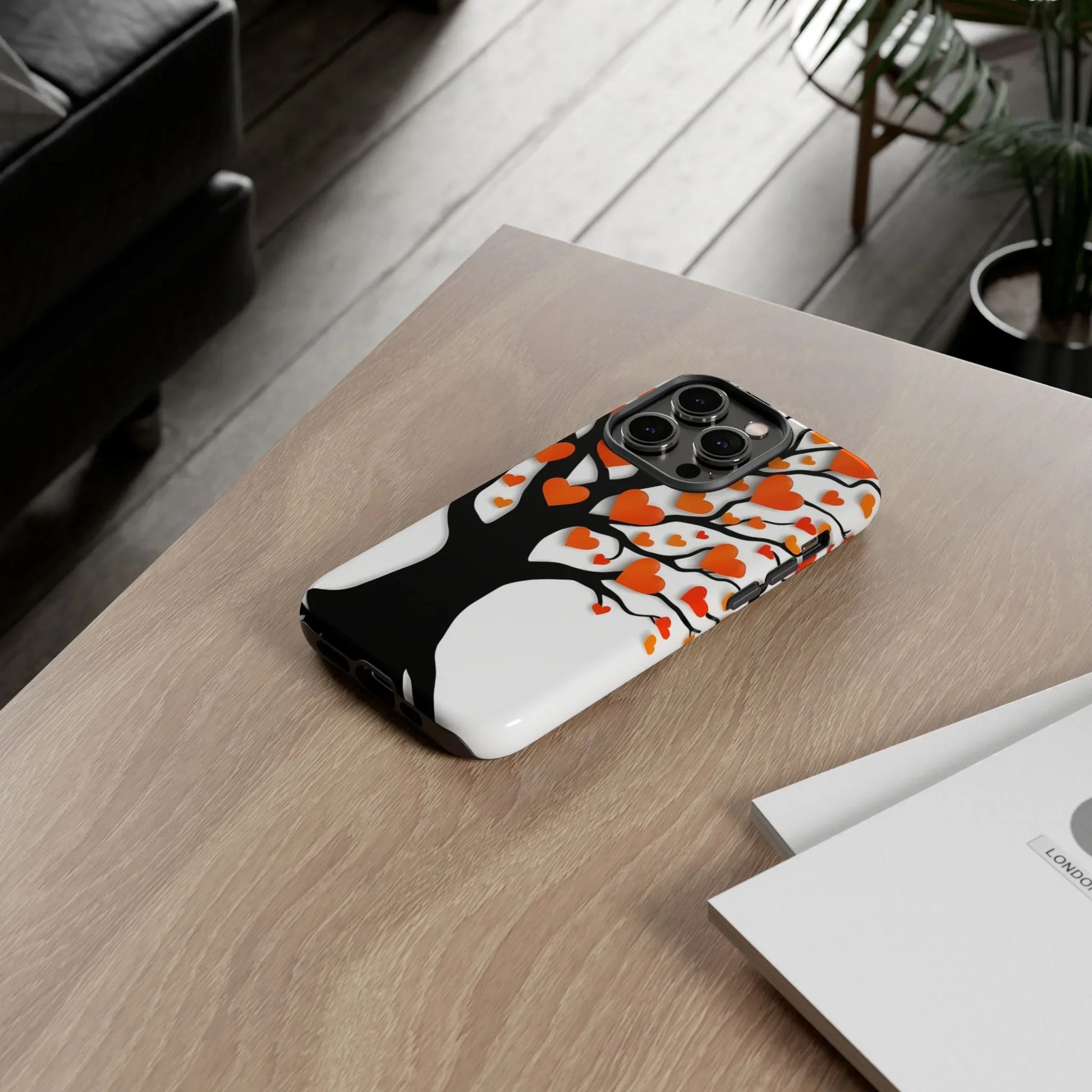 Heart Design Phone Case for iPhone 11–17 and Galaxy S20–S25 - KARARMDESIGN