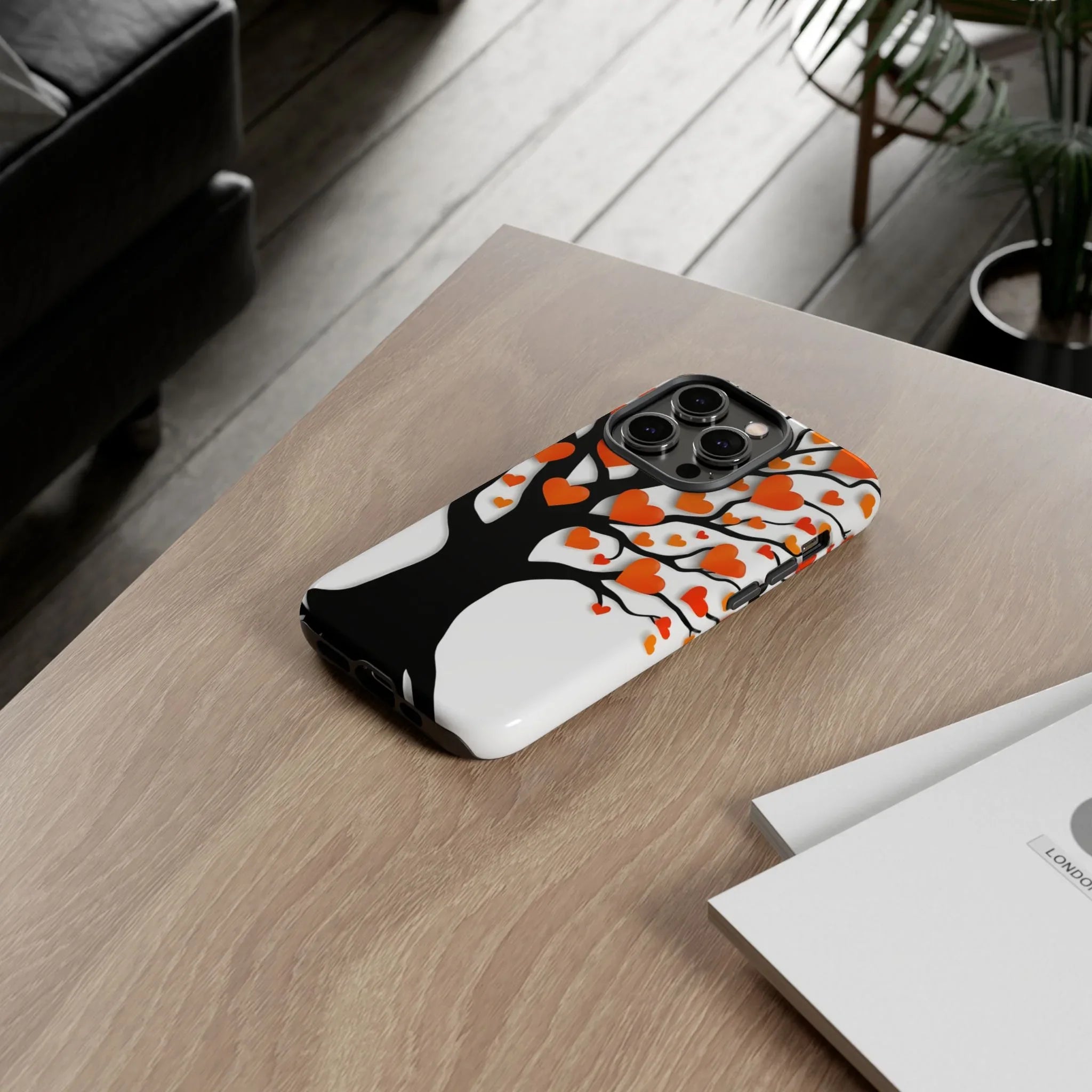 Heart Design Phone Case for iPhone 11–17 and Galaxy S20–S25 - KARARMDESIGN