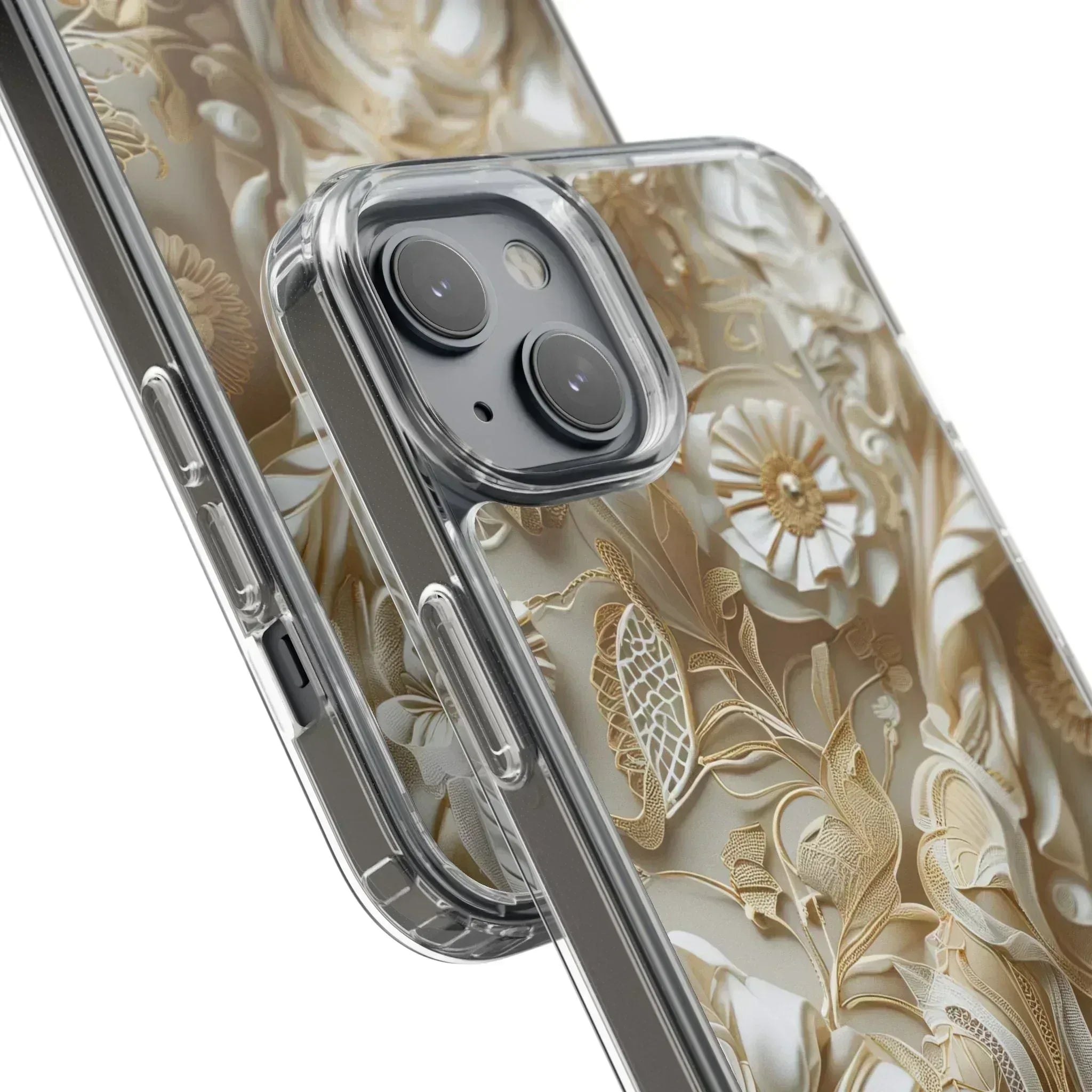 Minimalist Clear Phone Case for iPhone 12-16 and Samsung Galaxy S21 - KARARMDESIGN