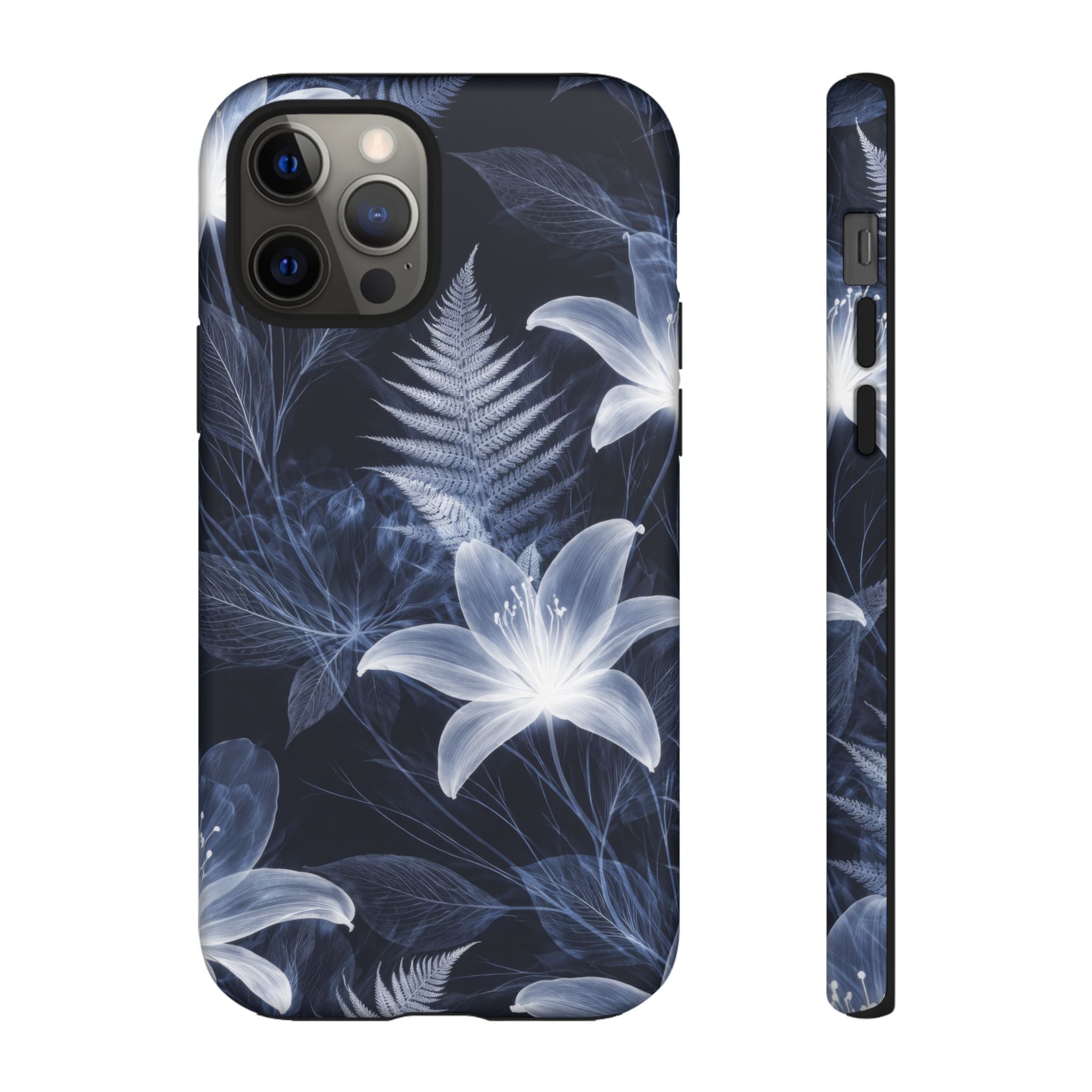 Moonlight Garden Phone Case for iPhone 11-17 and Galaxy S20-S26