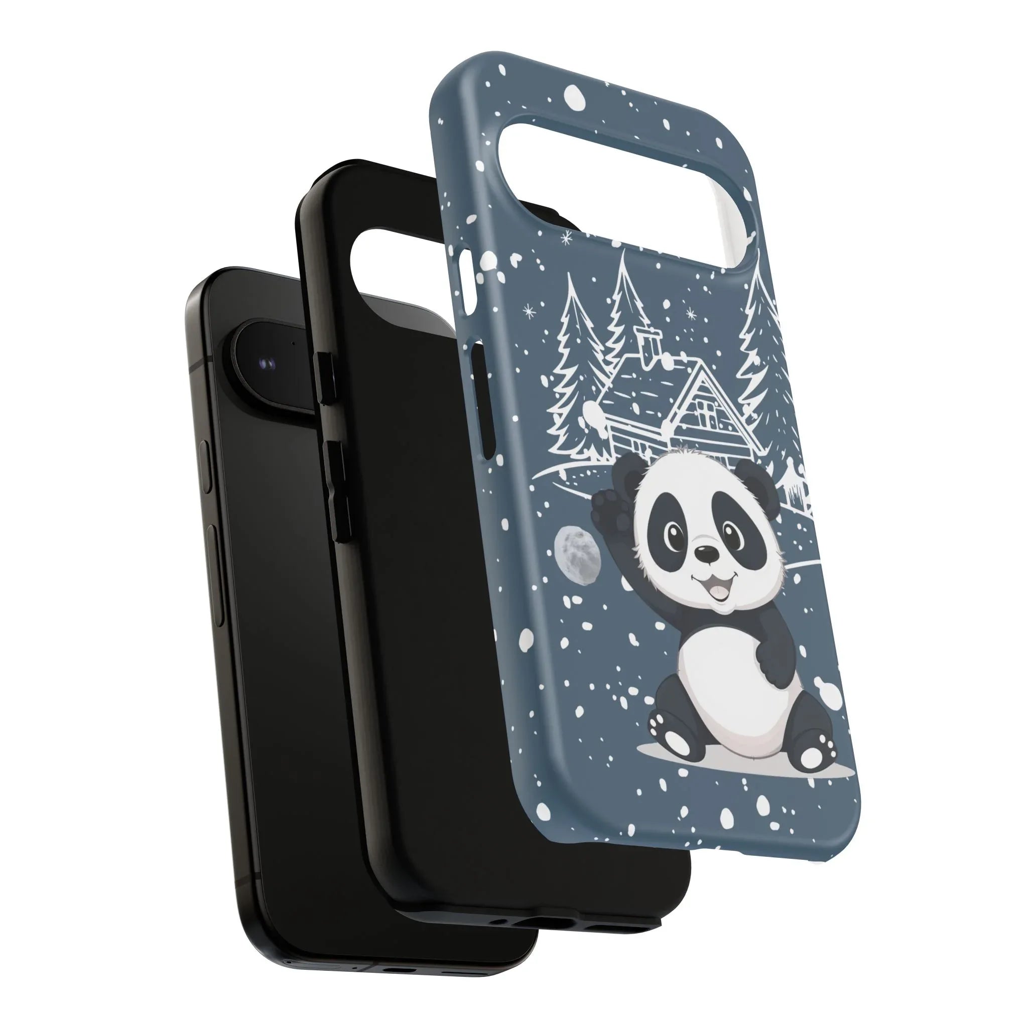 Cute Panda Phone Case for Samsung Galaxy and Google Pixel - KARARMDESIGN