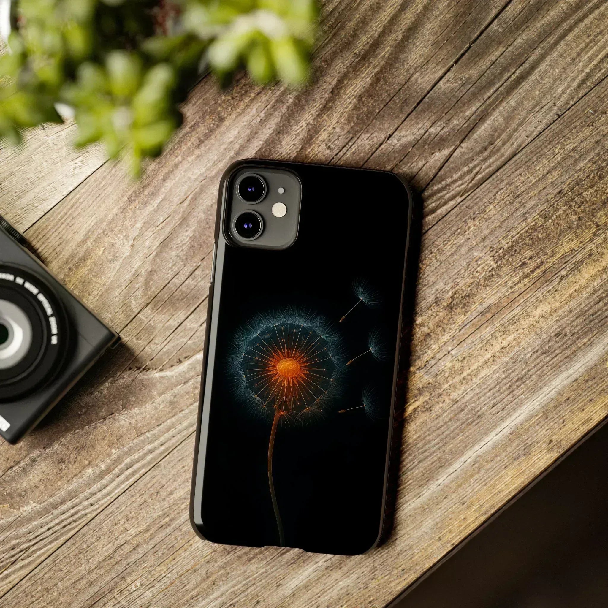 Glowing Dandelion Phone Case for iPhone 11-16 - KARARMDESIGN