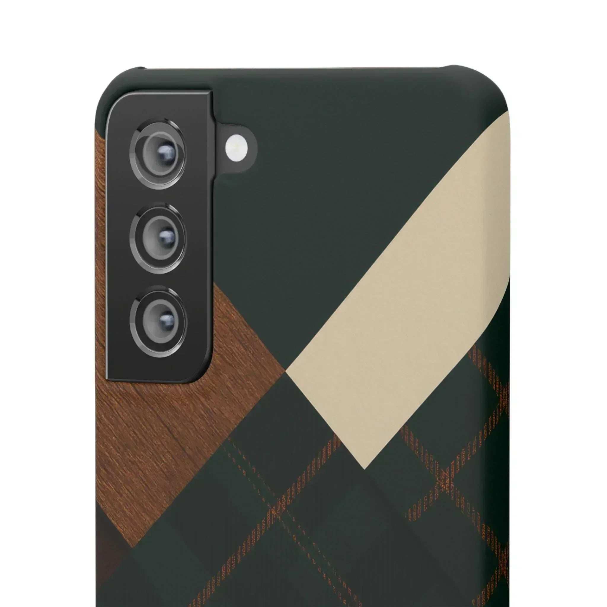 Rustic Green Phone Case for iPhone 8-16 and Galaxy S20-S24 - KARARMDESIGN