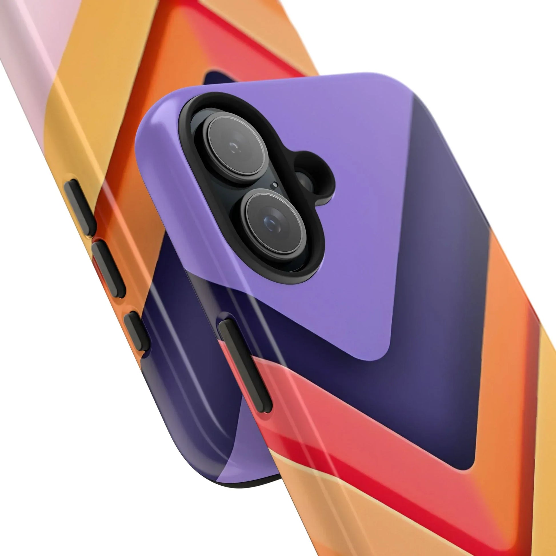 Vibrant Geometric Chevron Phone Case for iPhone and Galaxy - KARARMDESIGN