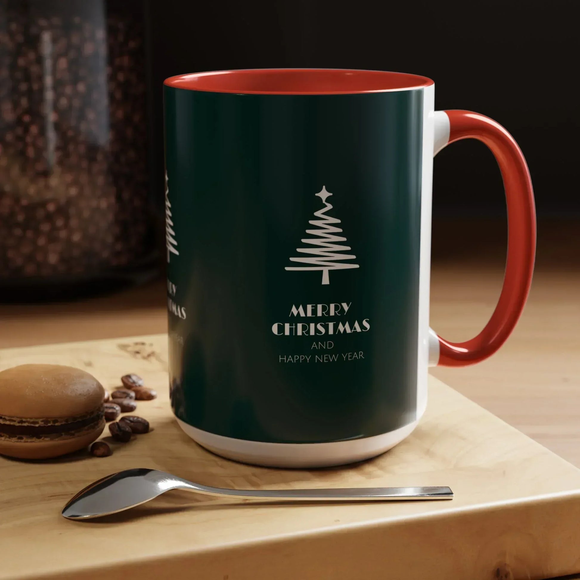 Holiday Mug - Accent Coffee Mug (11, 15oz) - KARARMDESIGN