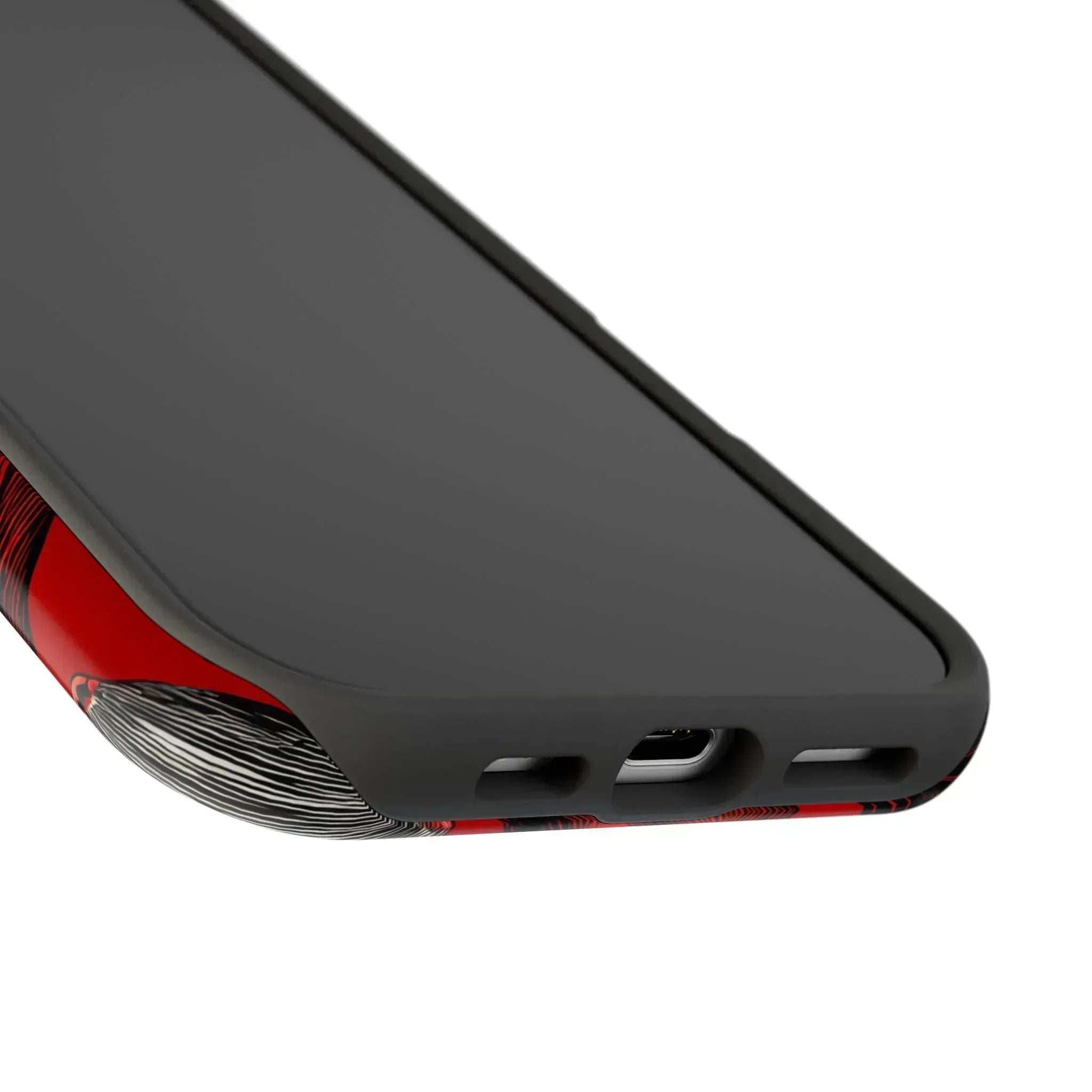 Crimson Wilderness Phone Case for iPhone 11-17 - KARARMDESIGN
