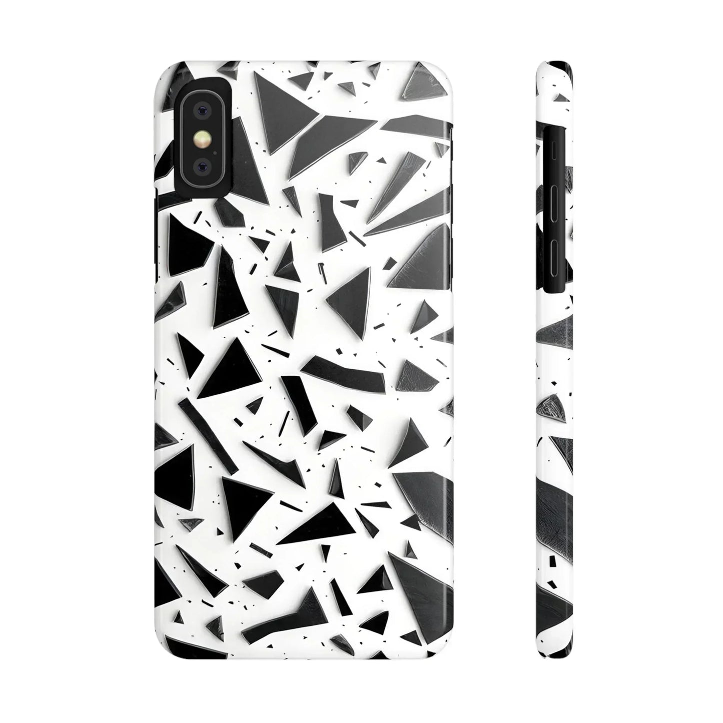Abstract Slim Phone Case for iPhone 7 to 16 Models - KarArmDesign