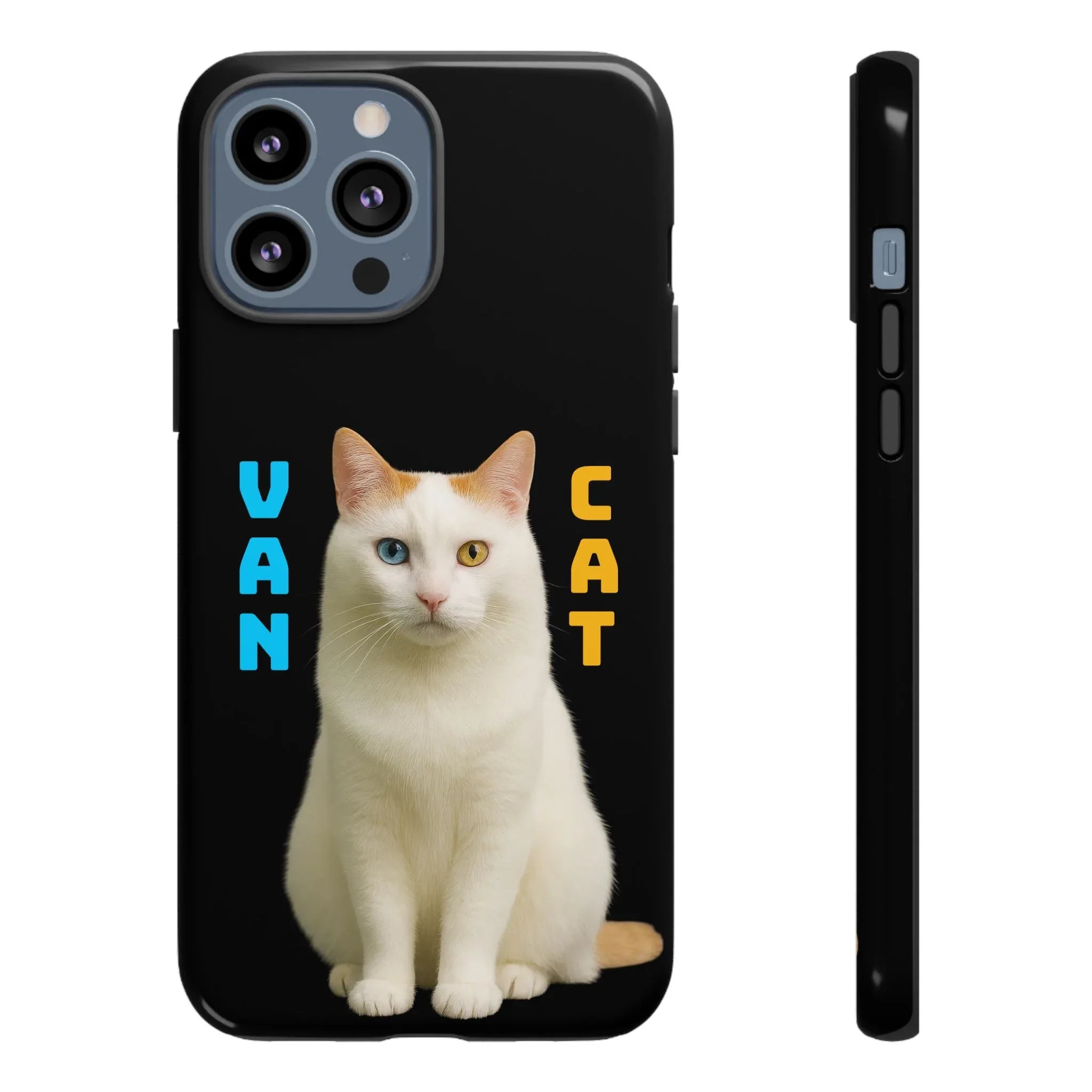 VAN CAT Phone Case for iPhone 8-17 and Galaxy S20-S25 - KARARMDESIGN