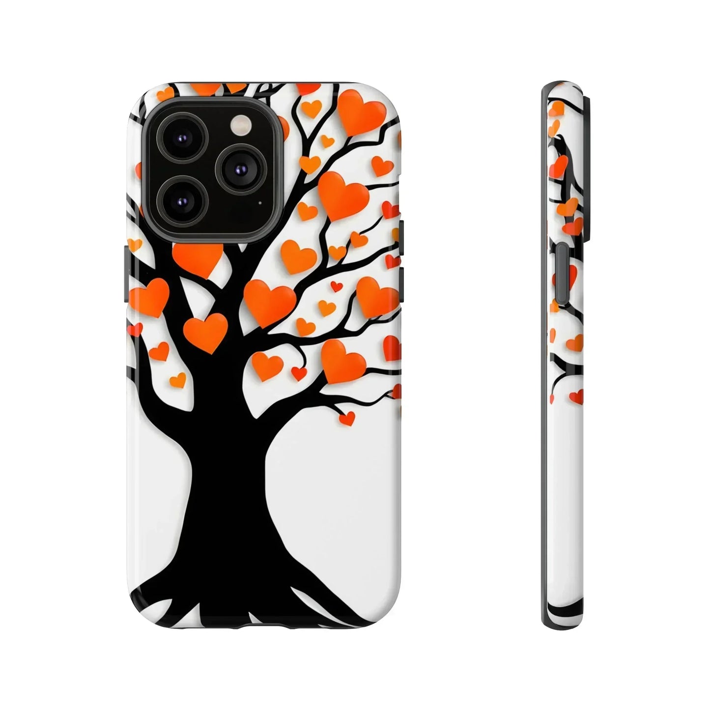 Heart Design Phone Case for iPhone 8–16 and Galaxy S10–S25 Models - KarArmDesign
