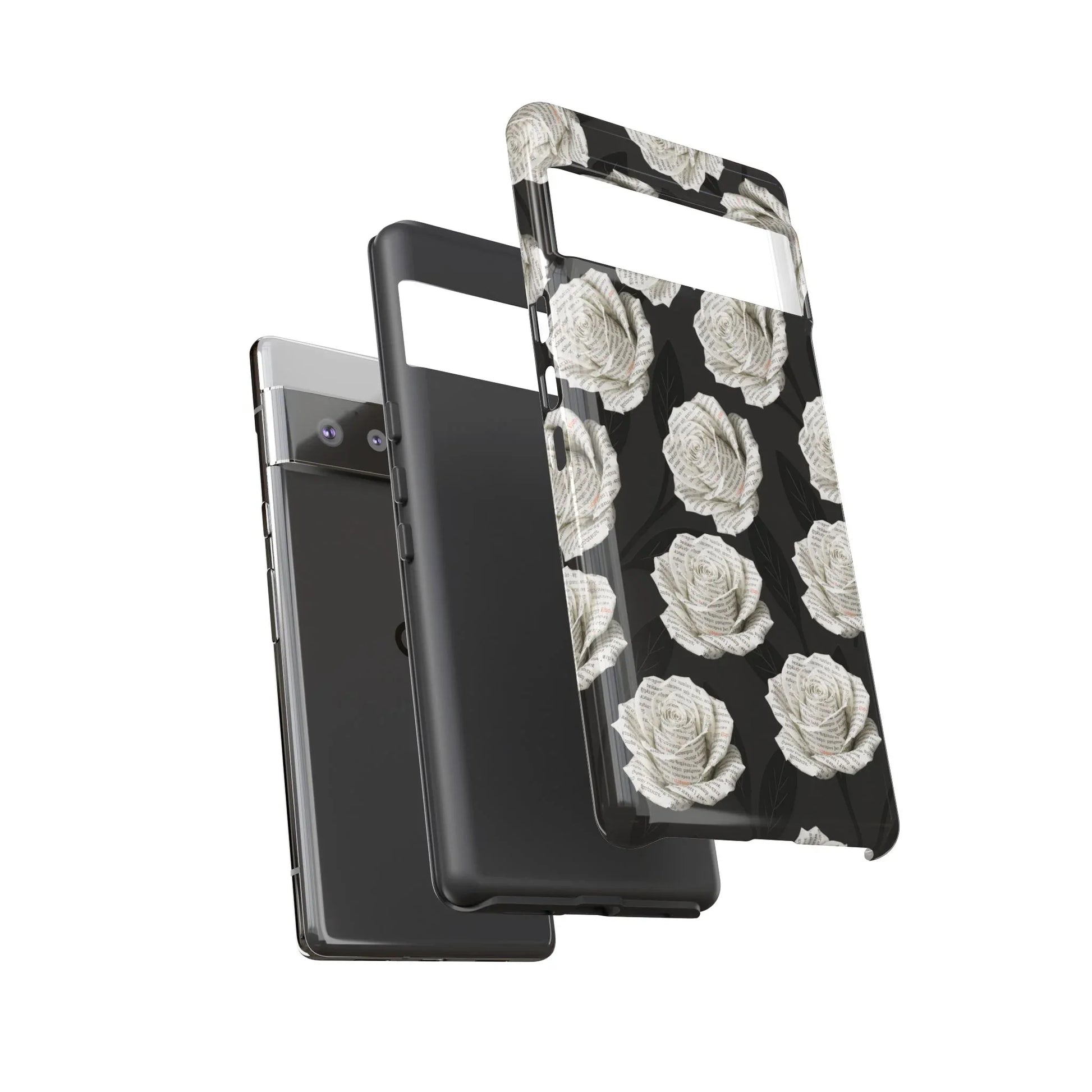 Silent Bloom Phone Case for iPhone 8-17 and Google Pixel 3-9 - KARARMDESIGN