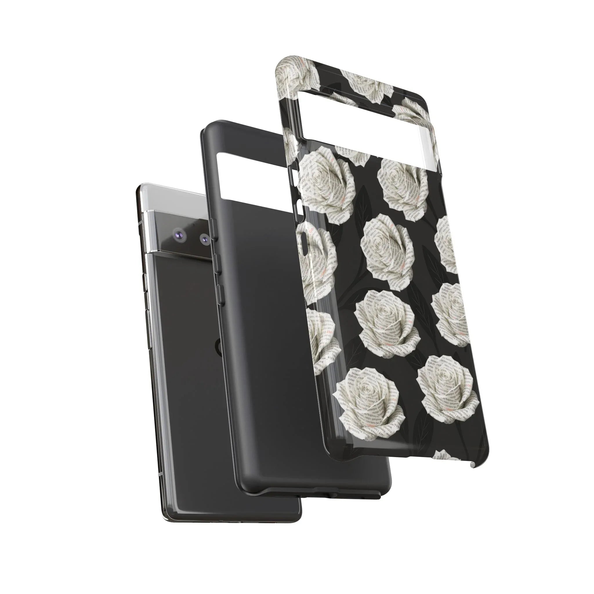 Silent Bloom Phone Case for iPhone 8-17 and Google Pixel 3-9 - KARARMDESIGN