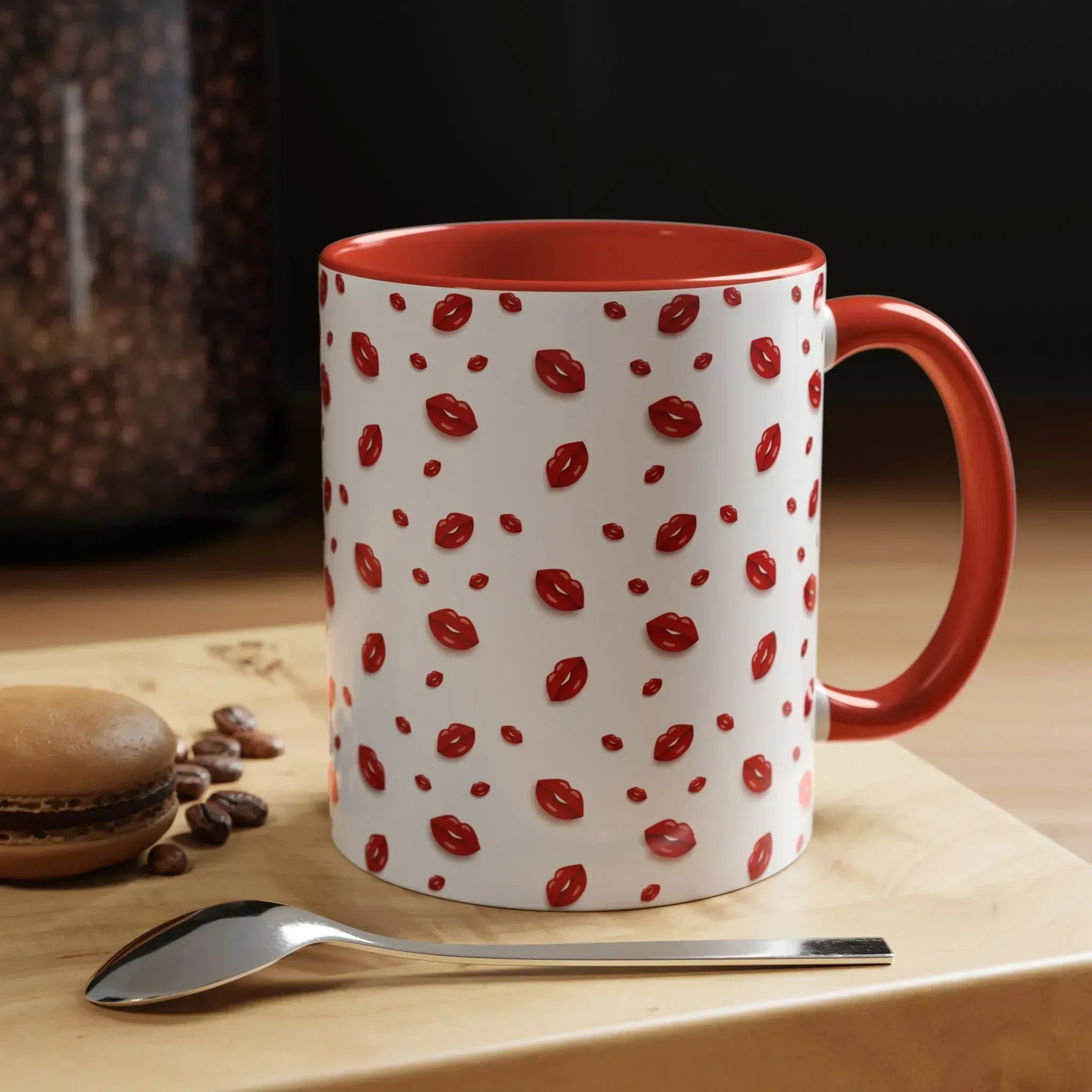 Hot Lips Mug - Accent Coffee Mug (11, 15oz) - KARARMDESIGN