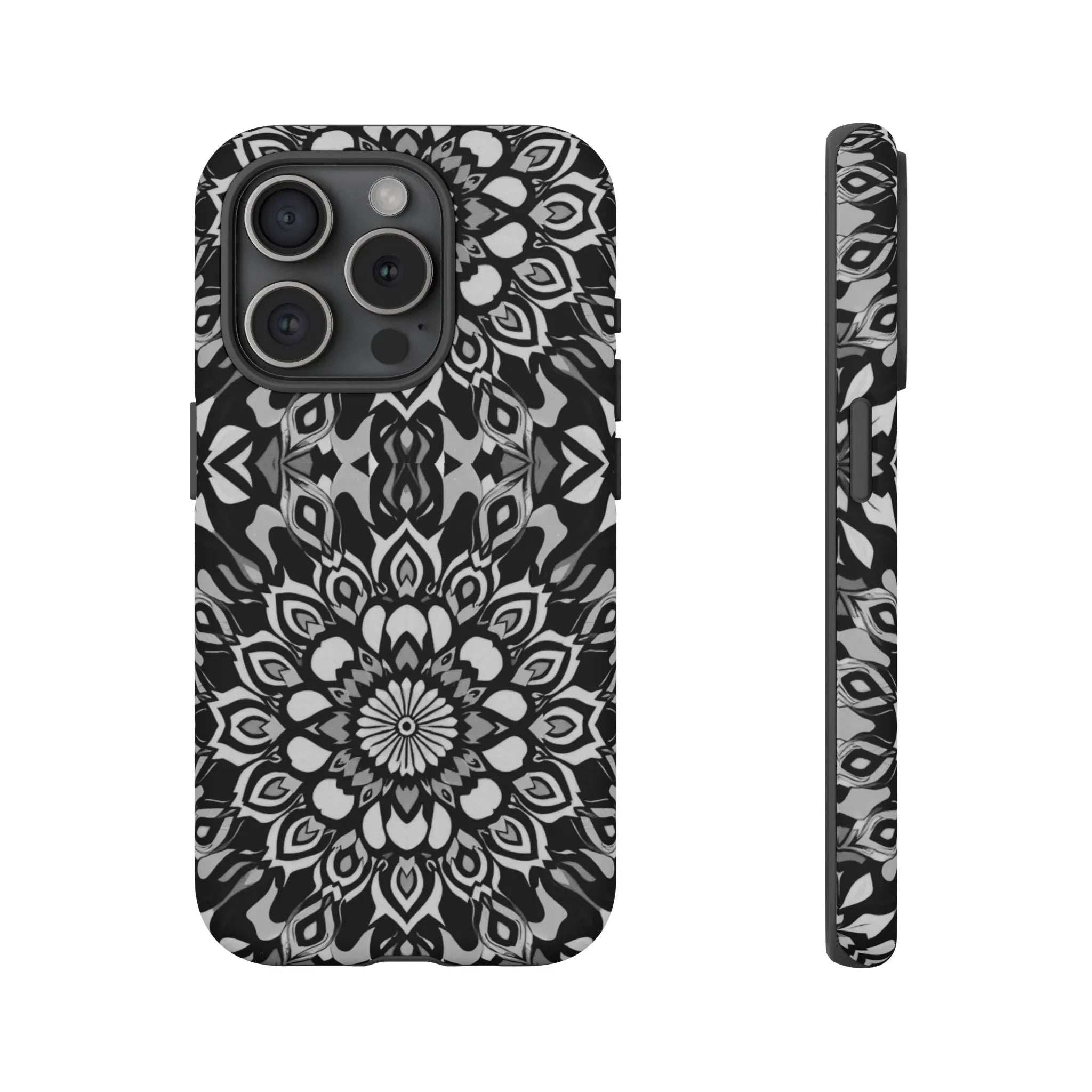 Mandala Phone Case for iPhone and Galaxy - KARARMDESIGN