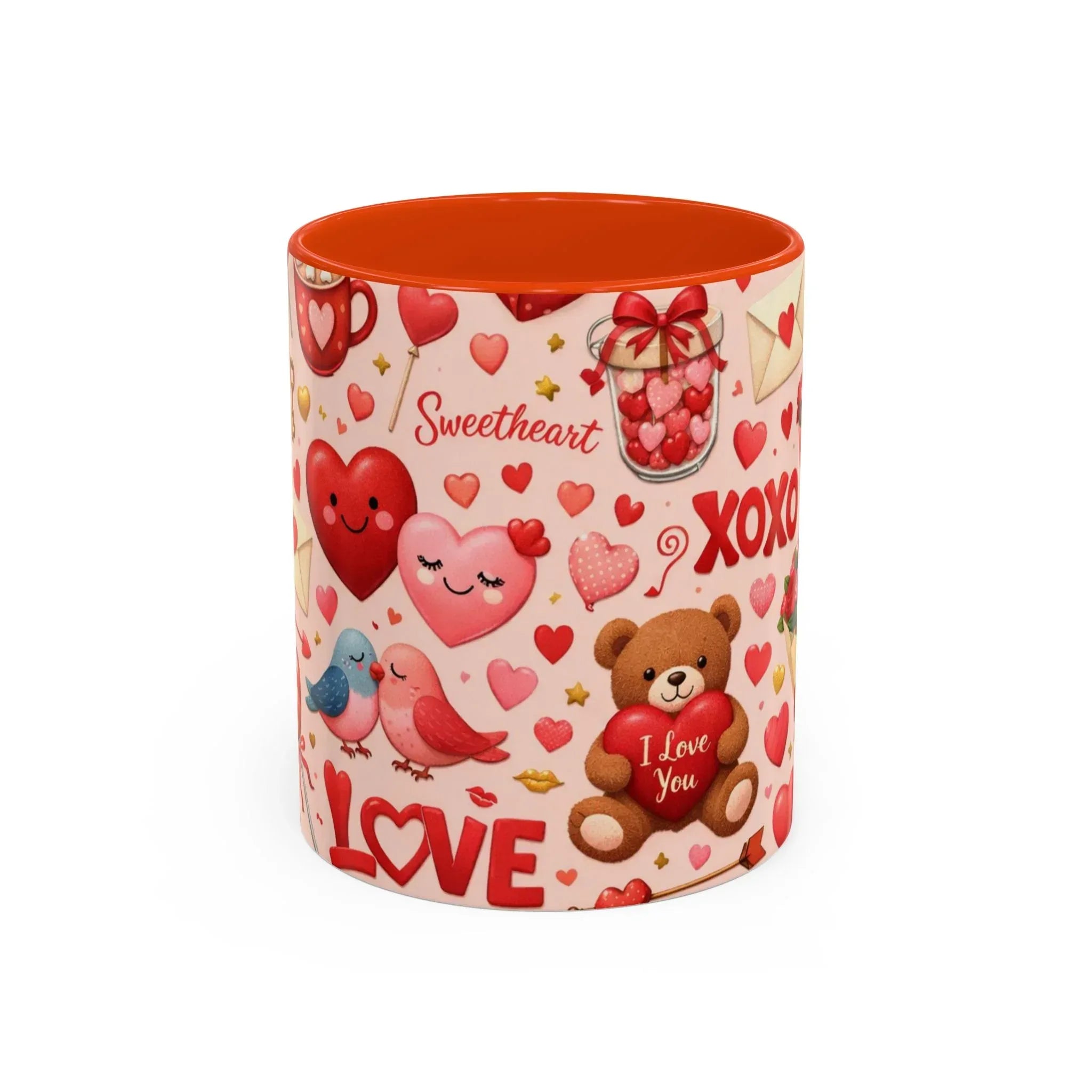 Sweetheart Love Mug - Colorful Mugs (11oz, 15oz) - KARARMDESIGN