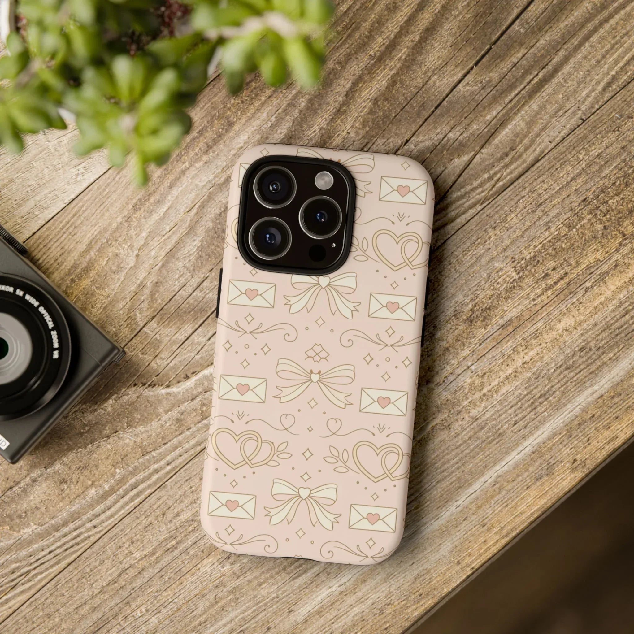 Sweet Romance Tough Phone Case for iPhone 11–17 & Galaxy S10–S25 - KARARMDESIGN