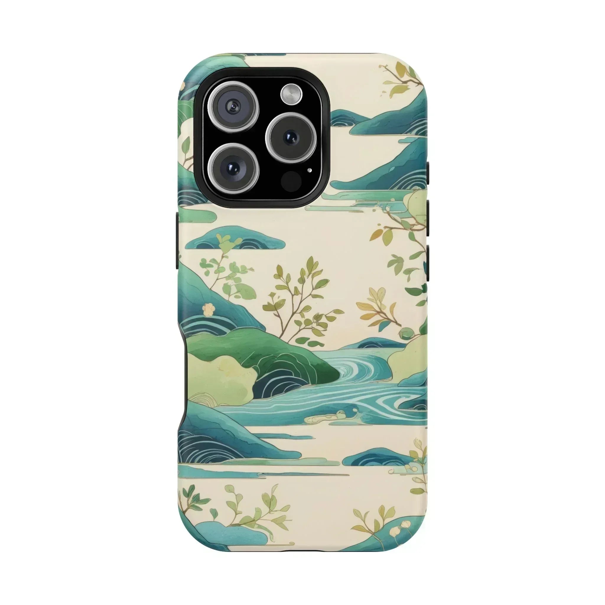 Nature Landscape Phone Case for iPhone 12-16 and Galaxy S21-S22 - KARARMDESIGN